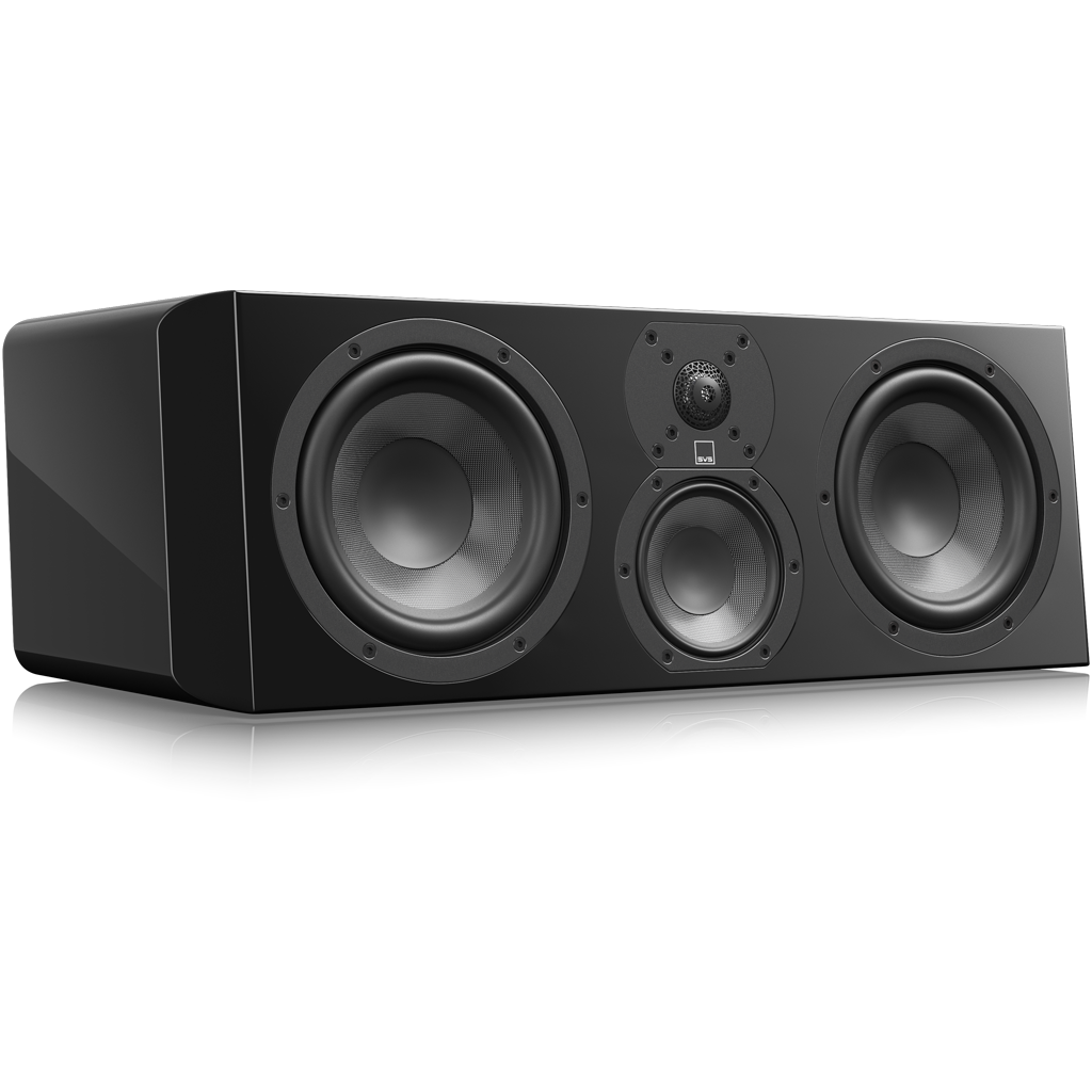 SVS Ultra Evolution Center Speaker - Premium Piano Gloss Black - High-End Home Theater Audio System - Perfect for Movie Nights & Music Listening