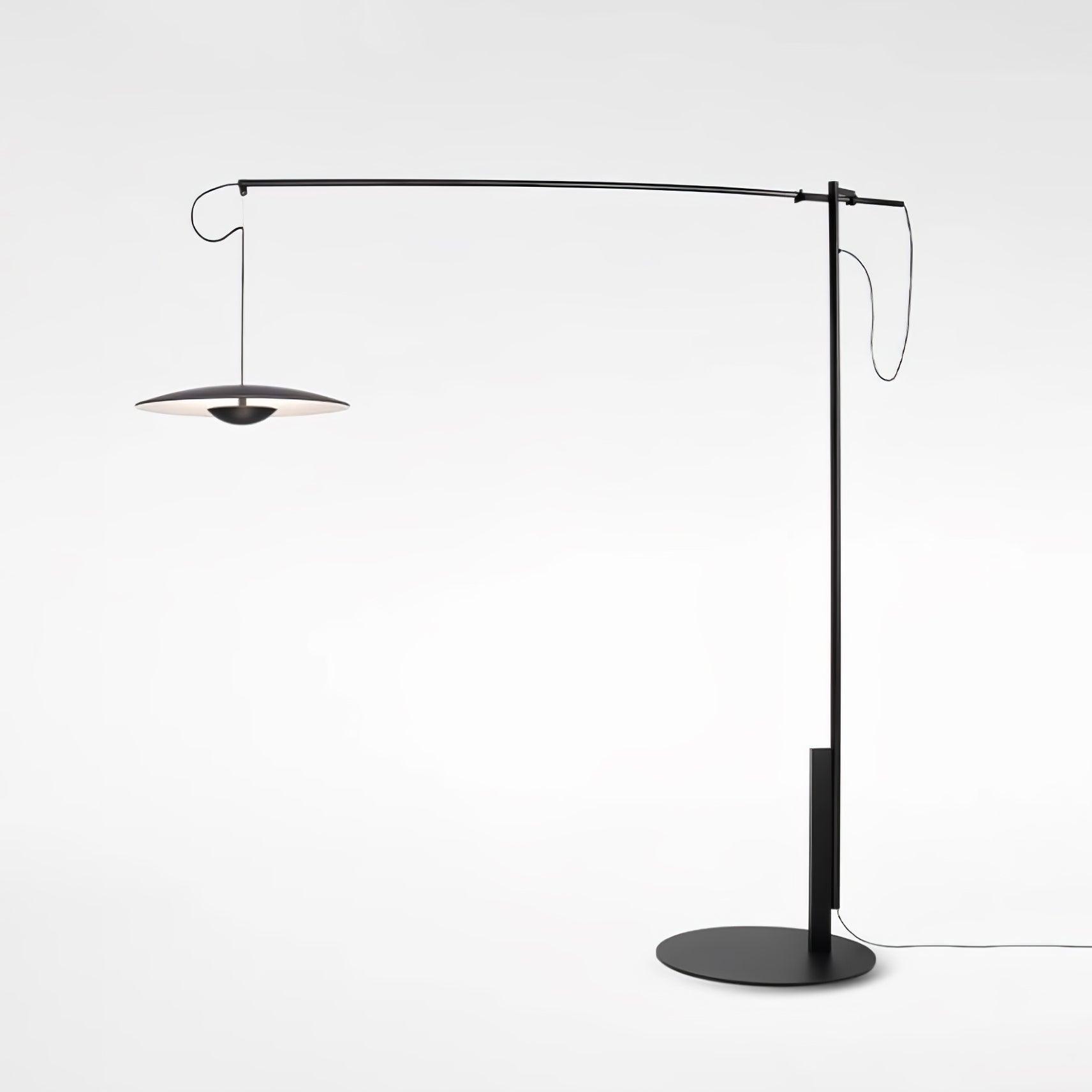 Modern Adjustable Directional Floor Lamp - 360° Swivel Head for Reading & Living Room Lighting - Perfect for Home Office, Bedroom, or Study Room