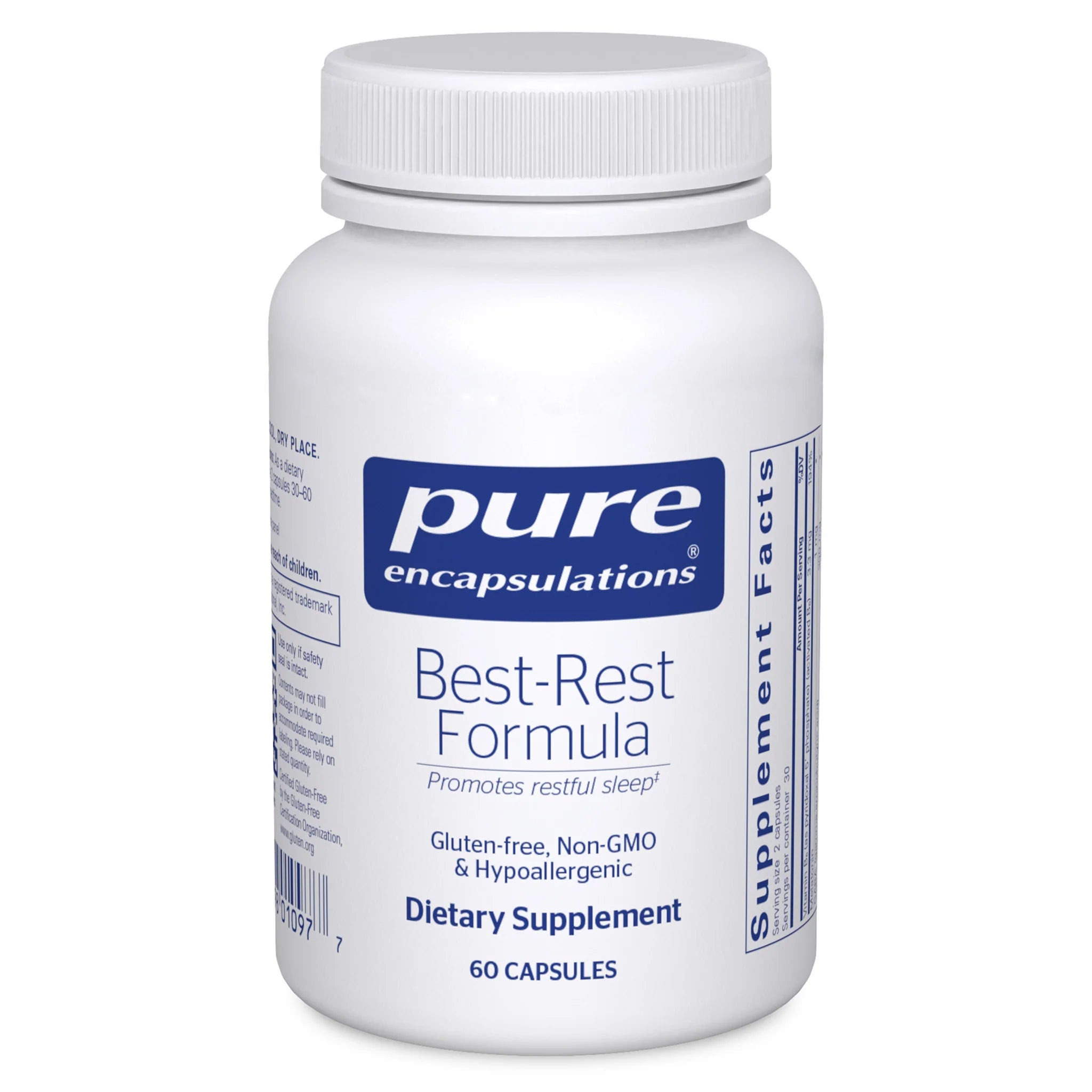 Best Rest Formula - Natural Sleep Aid Supplement for Adults, Promotes Relaxation & Deep Sleep - Ideal for Stress Relief & Insomnia Support (60 Capsules)