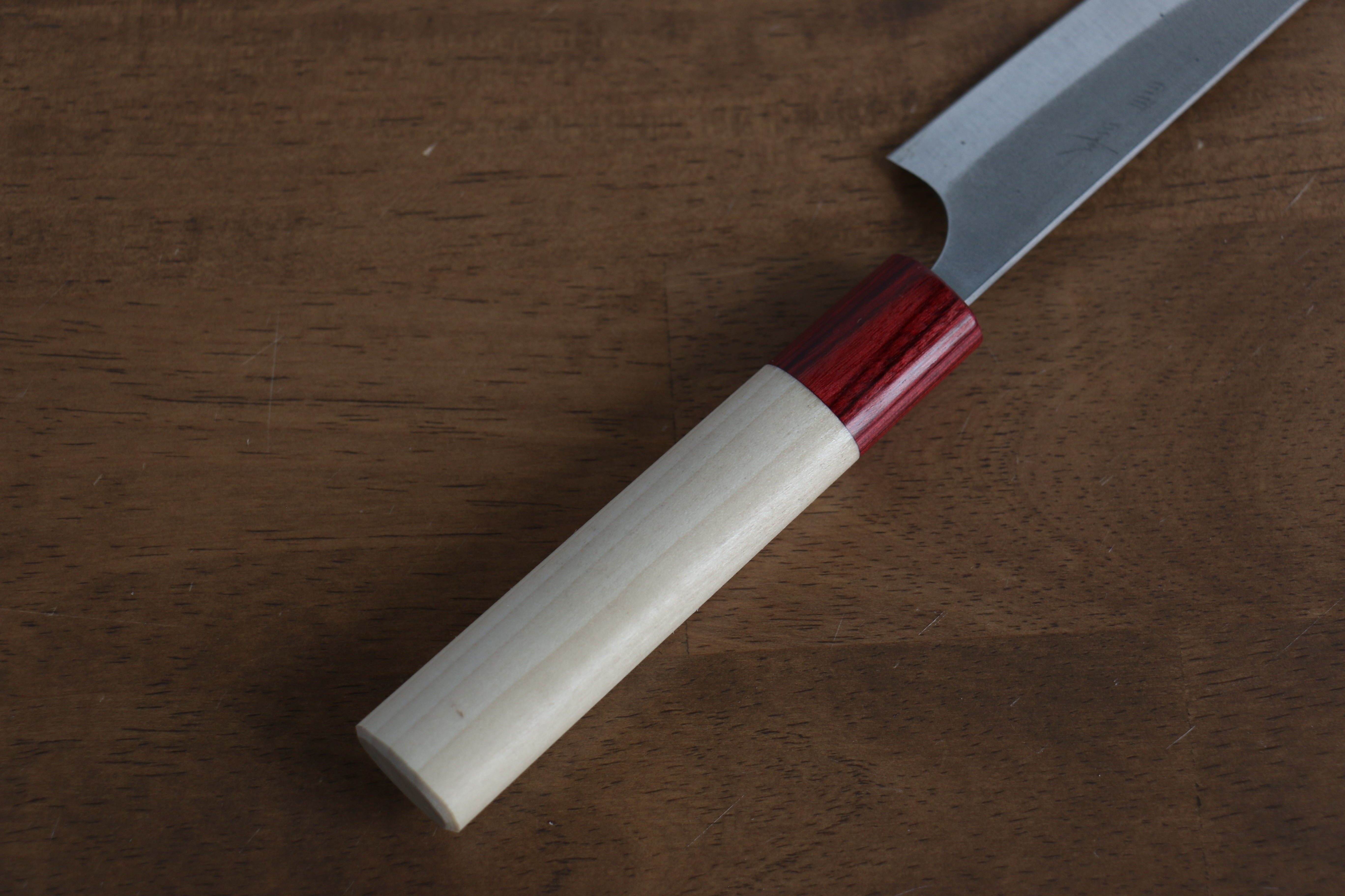 Masakage Yuki 150mm White Steel No.2 Petty Knife - Japanese Utility Knife with Magnolia Wood Handle - Perfect for Slicing, Peeling & Precision Kitchen Tasks