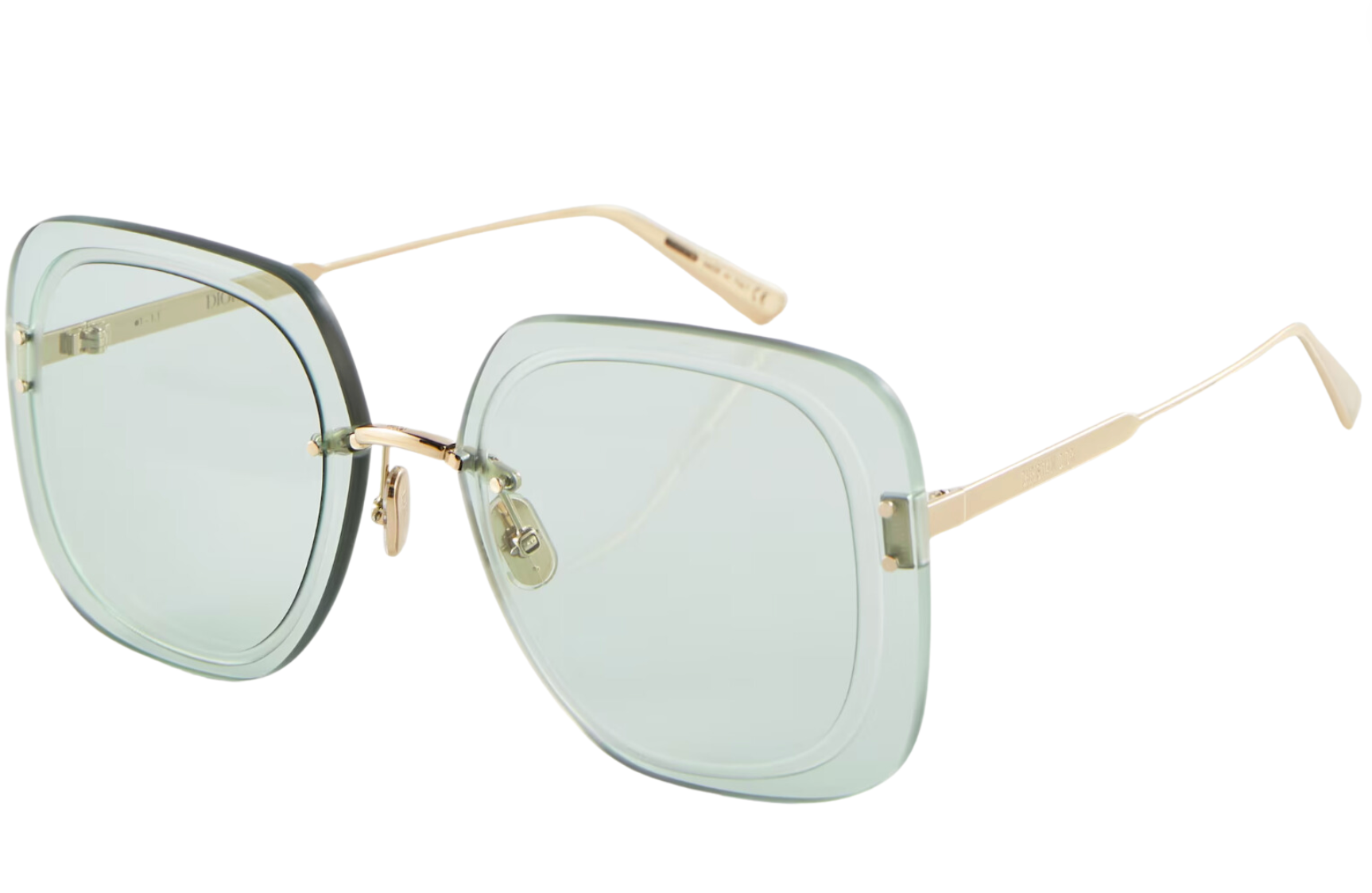 Dior UltraDior SU Sunglasses - Green UV Protection Luxury Sunglasses for Women & Men | Perfect for Beach, Driving & Outdoor Fashion