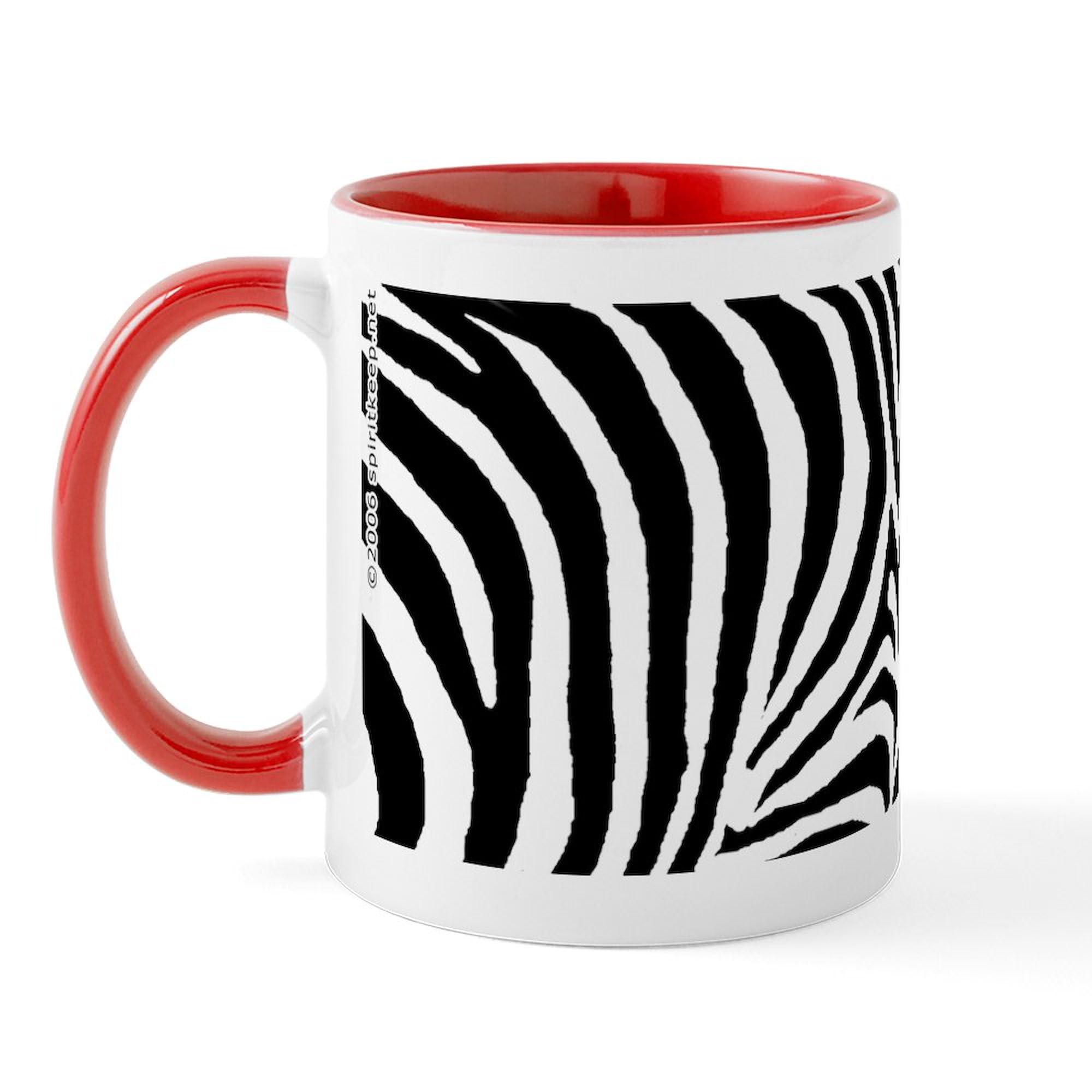 Zebra Stripe Ceramic Coffee Mug 11 oz (325 ml) - Perfect for Home, Office & Gifts | CafePress