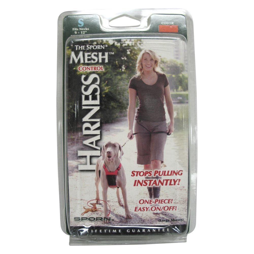 No Pull Dog Harness for Small Dogs - Breathable Mesh Vest with Adjustable Straps - Red - Perfect for Walking, Training & Outdoor Adventures