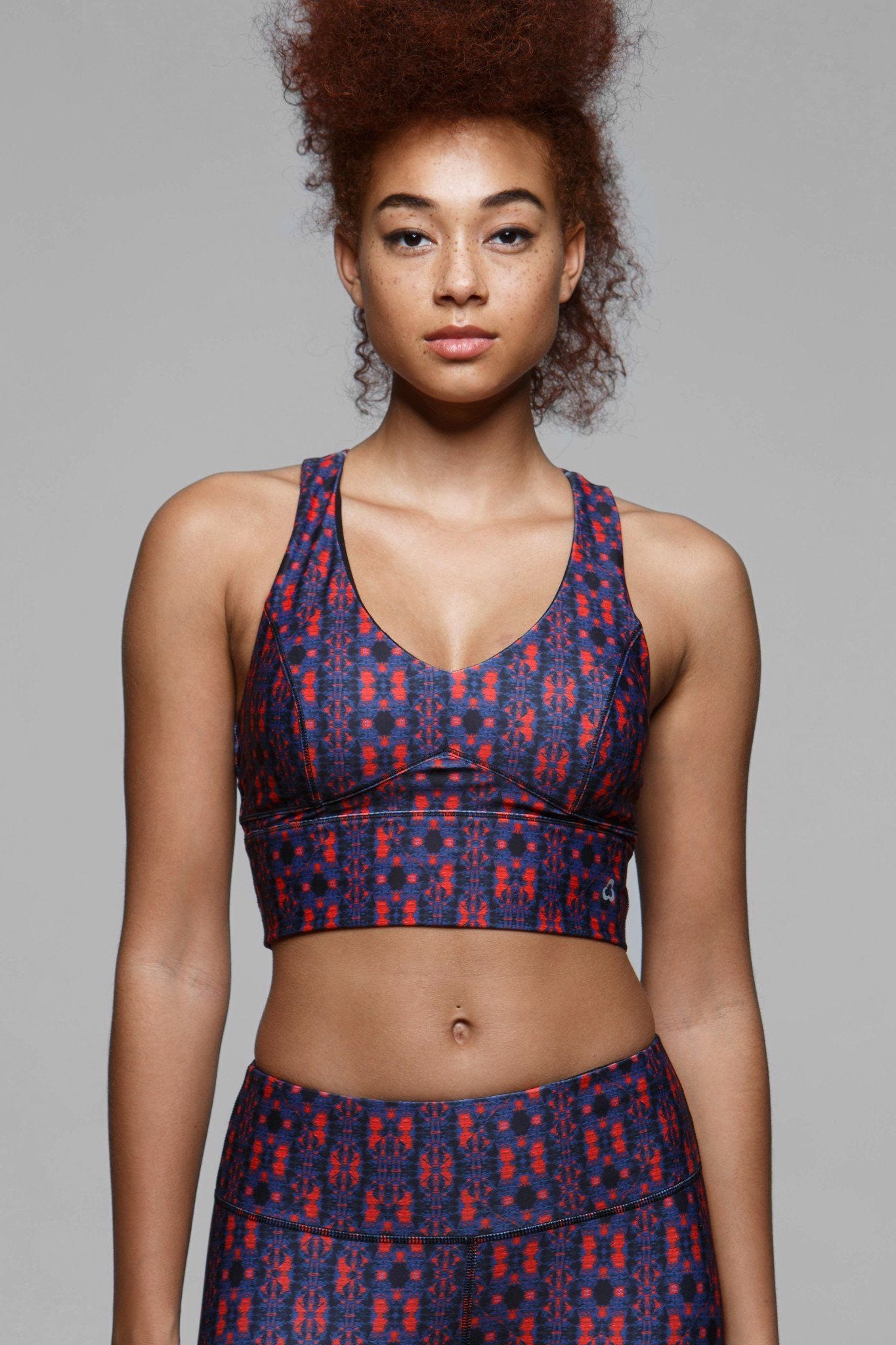 Graphic Light Impact Princess Bra - Comfortable Knit Sports Bra for Women - Perfect for Yoga, Running & Workouts