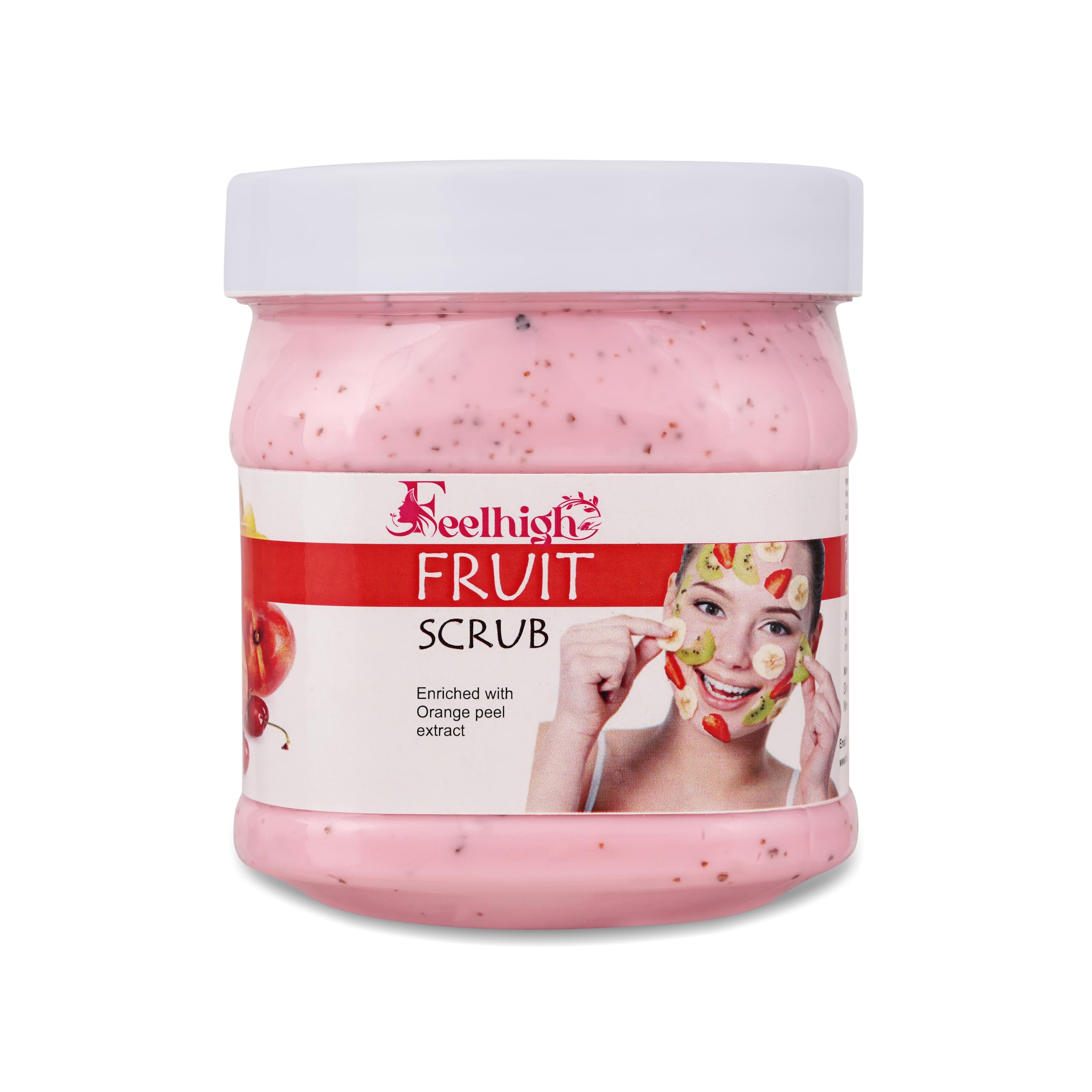 Best Fruit Face & Body Scrub for Glowing Skin - Natural Exfoliator for Smooth Complexion - Perfect for Daily Skincare & Spa Days