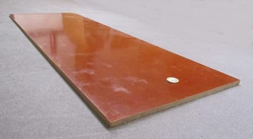 Premium Micarta Linen LE Phenolic Sheets - 3/8