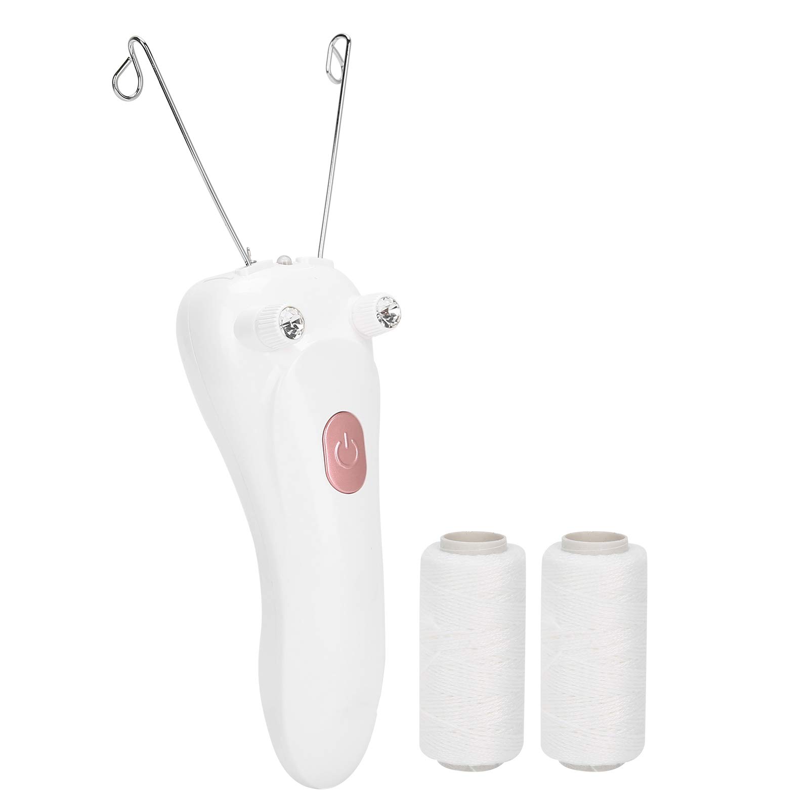 Electric Hair Removal Epilator - USB Rechargeable Facial & Body Hair Remover for Women & Men - Painless & Smooth Skin - Perfect for Travel, Home & Salon Use (Pink)