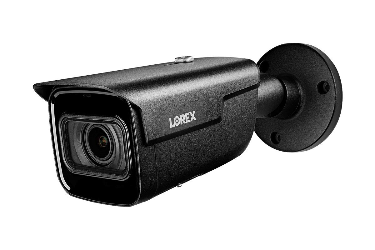 Lorex 4K 32-Channel Night Vision NVR Security System with 3 Smart IP Optical Zoom Cameras - 30FPS Real-Time Recording (16TB HDD, Black) for Home & Business Surveillance