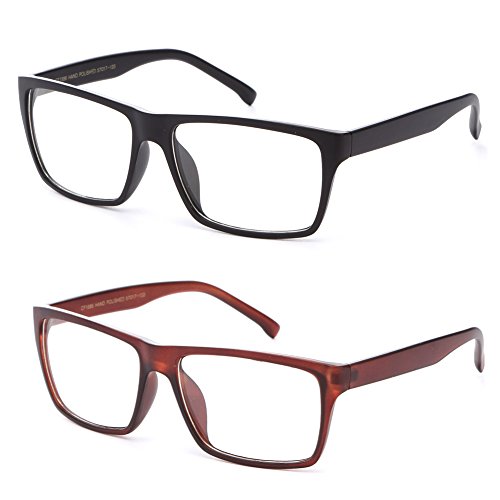 2 Pack Matte Black, Matte Brown
