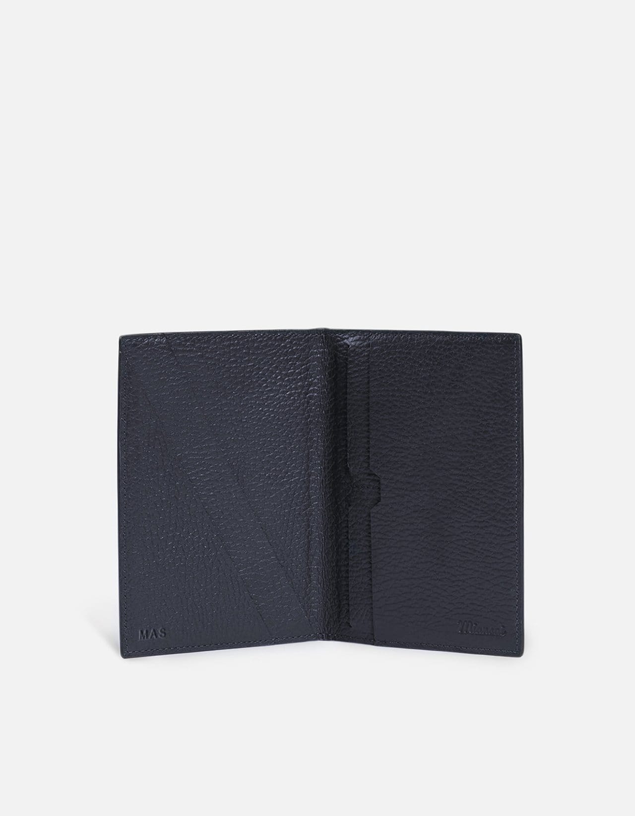 Premium Textured Navy Passport Holder - RFID Blocking Travel Wallet for Men & Women - Perfect for Airports, Vacations & International Trips