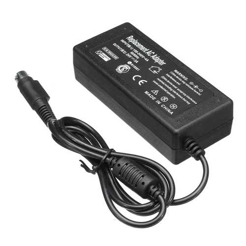 24V 3A 72W DC Power Supply Adapter - 3 Pin Switching Charger with 100-240V AC Input - Compatible with Printers, TV Boxes, MP3 Players & Cameras - Perfect for Home Office & Entertainment Setup