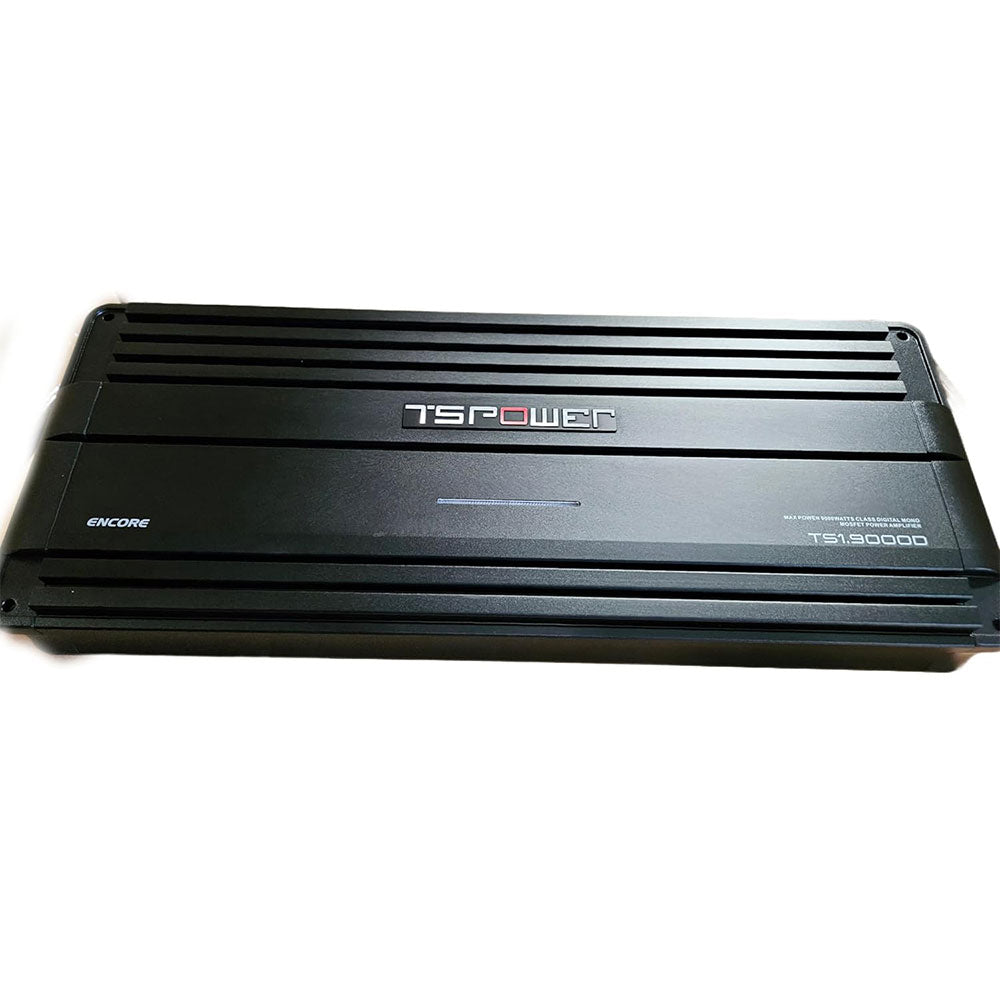NESA TS1 9000D 1 Channel 9000 Watt TS Power Monoblock Amplifier - High Power Car Audio Amplifier for Subwoofers & Sound Systems