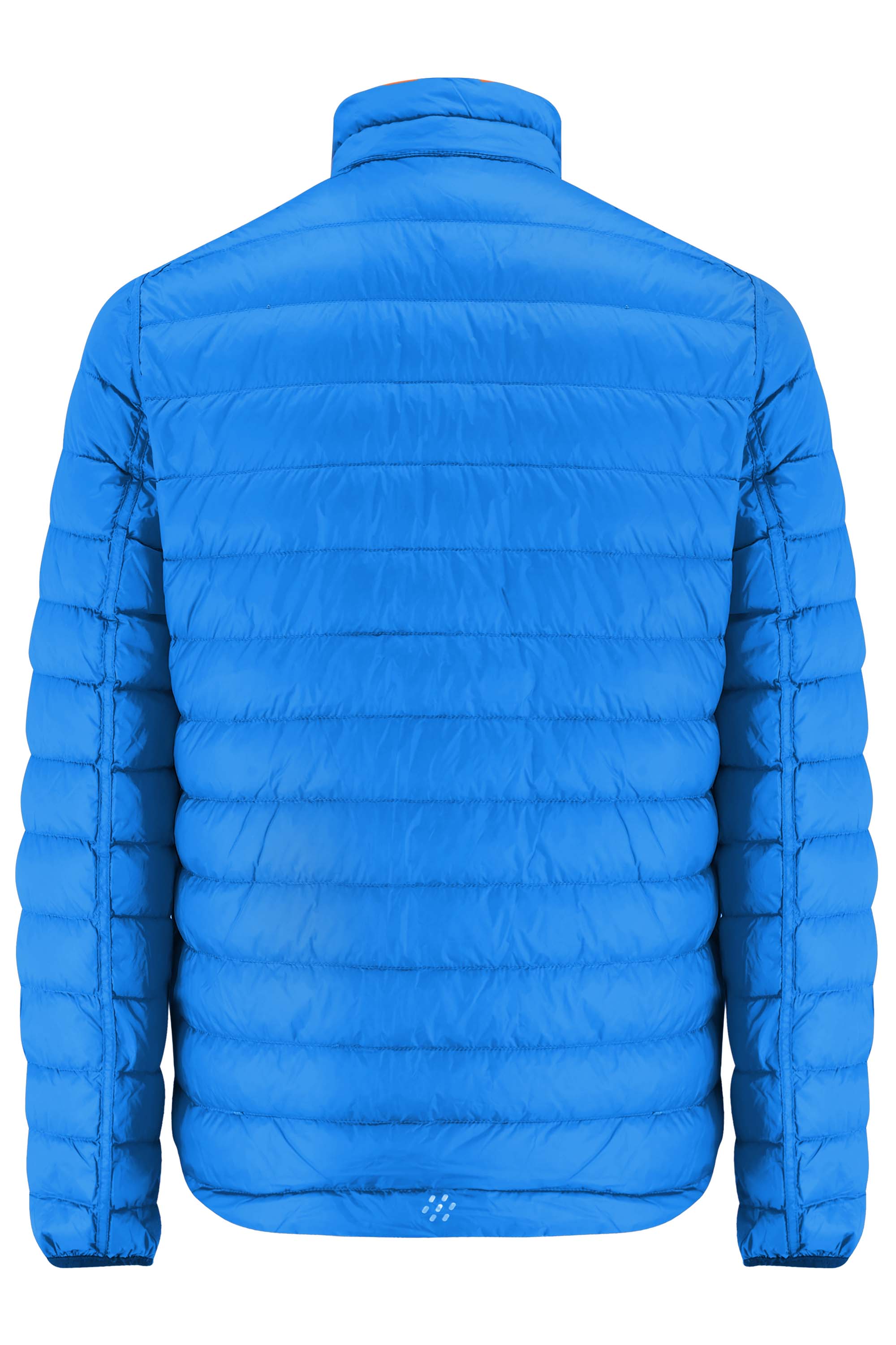 Mac In A Sac Polar2 Reversible Down Jacket for Men - Royal Blue/Flame Red - Lightweight Warm Winter Coat for Outdoor Activities & Travel
