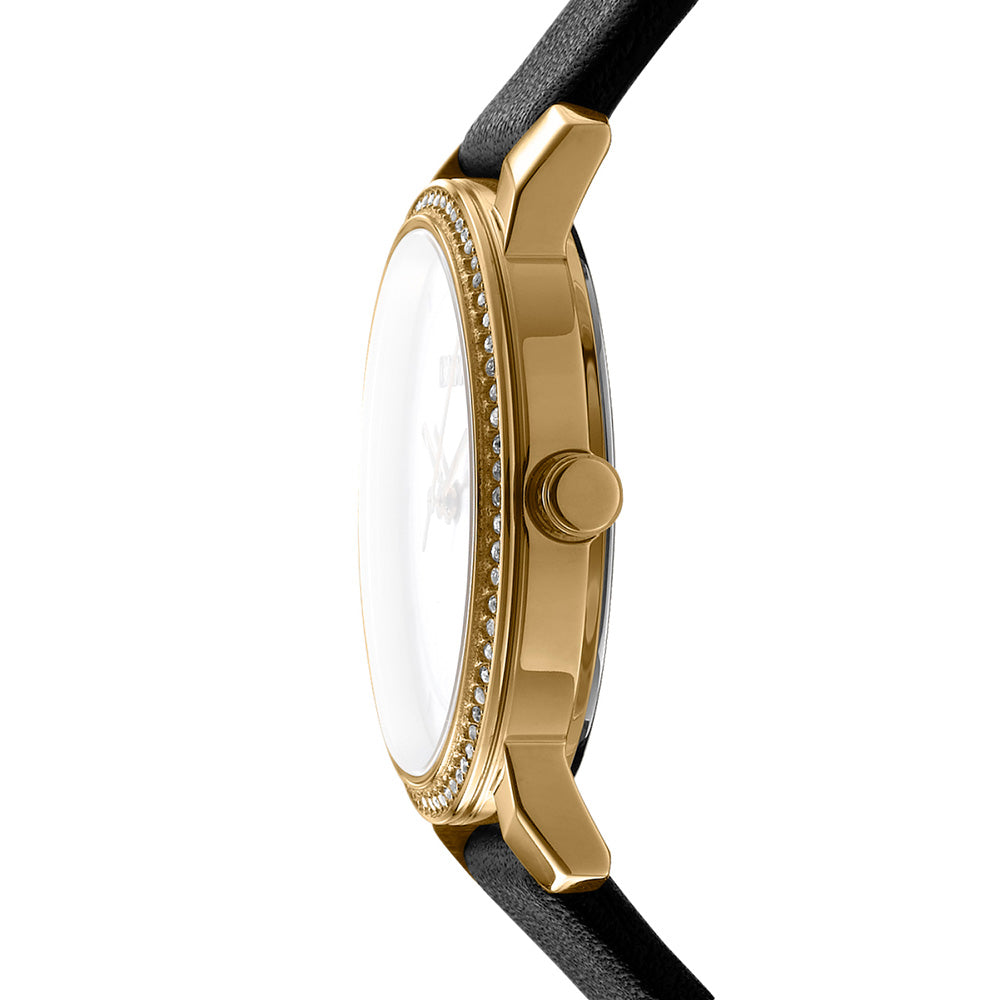 DKNY Astoria Glitz DK1L065L0025 Women's Watch - Luxury Gold-Tone Stainless Steel Bracelet with Crystal Accents | Perfect for Office Wear, Evening Events & Special Occasions