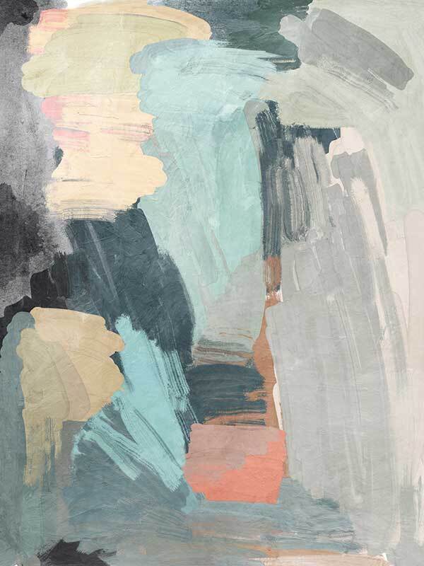 Cool, Calm & Collected Canvas Art Print - Modern Abstract Wall Decor for Living Room, Bedroom & Office - Perfect for Home & Office Decor