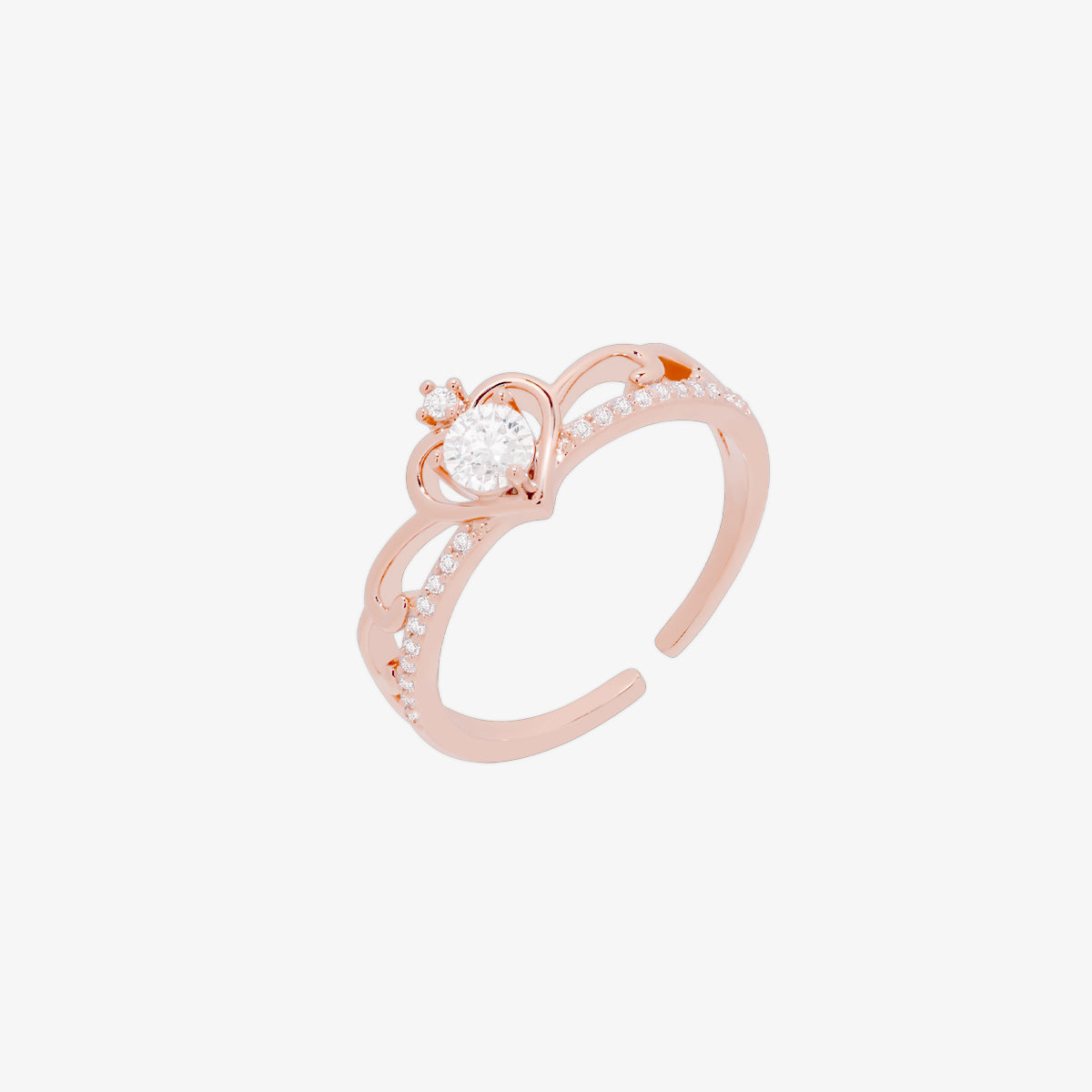 18k rose gold plated