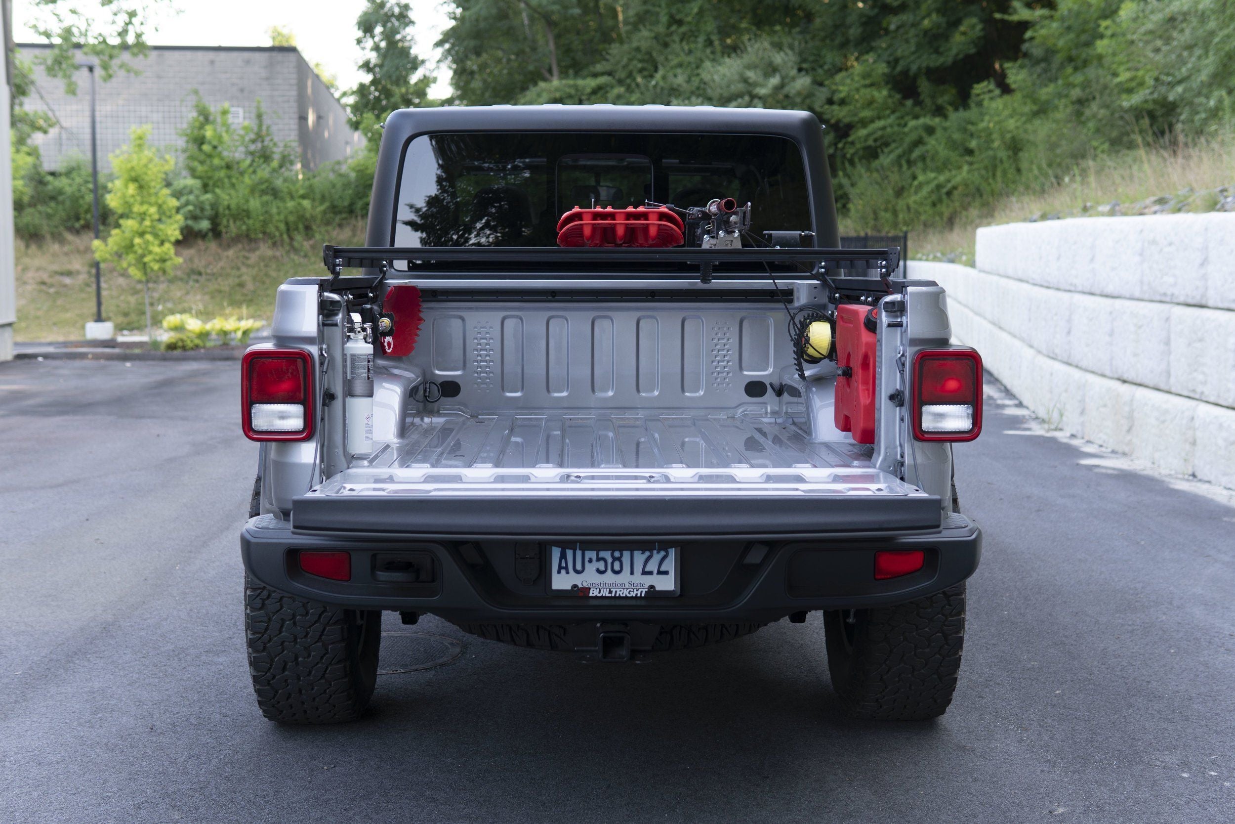 2024 Jeep Gladiator (JT) Bedside Rack System - 4 Piece Kit for Cargo Organization & Off-Road Adventures