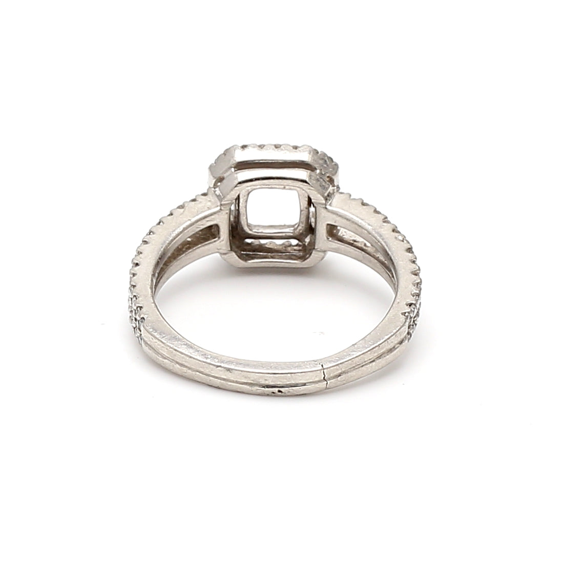0.30 Carat Round Brilliant I SI1 Diamond Platinum Semi Mount Ring - Elegant Engagement & Wedding Band for Women, Perfect for Proposals, Anniversaries & Special Occasions