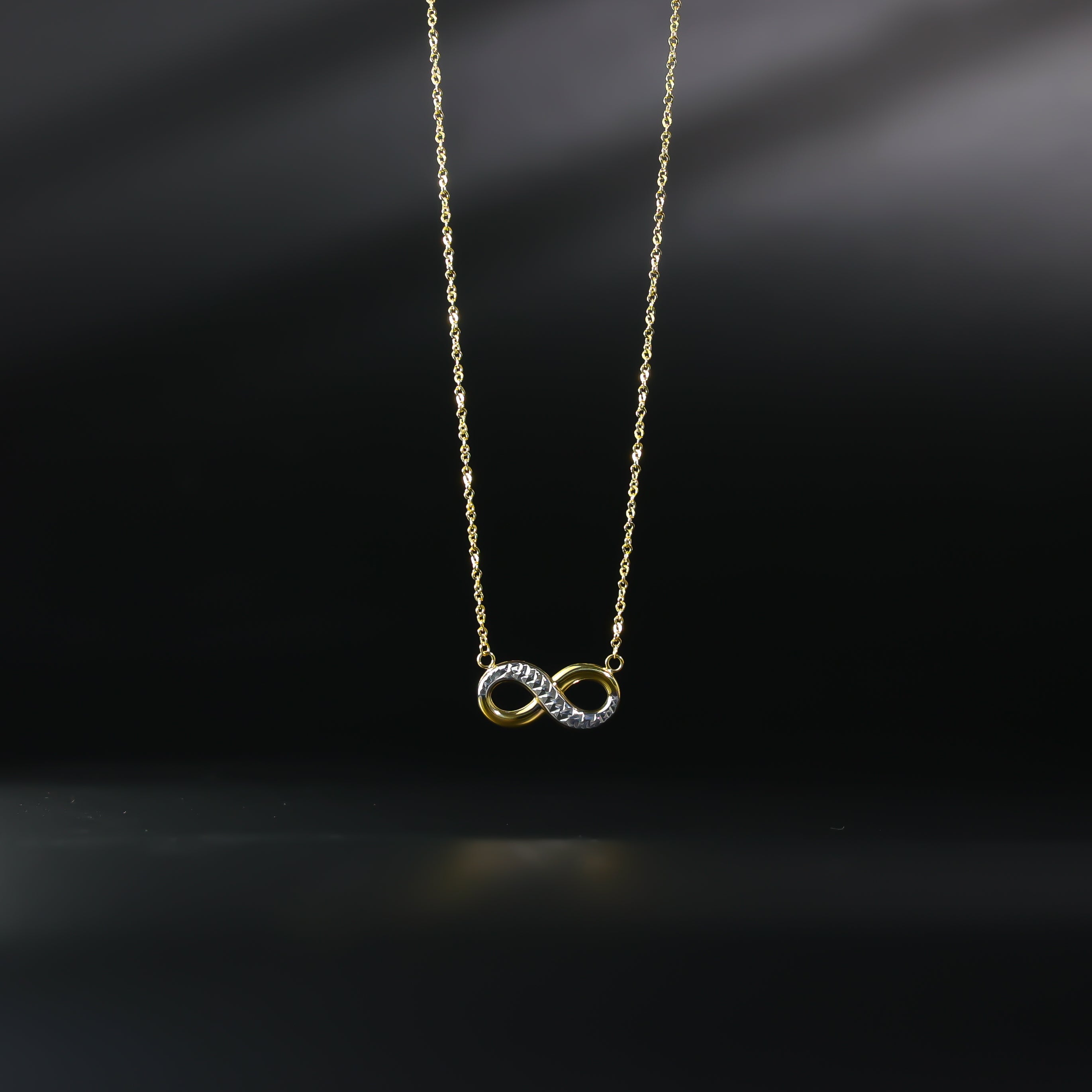 14K Gold Infinity Necklace for Women - Elegant Dainty Symbol of Eternal Love - Perfect for Anniversary, Valentine's Day & Everyday Wear - Model NK0147