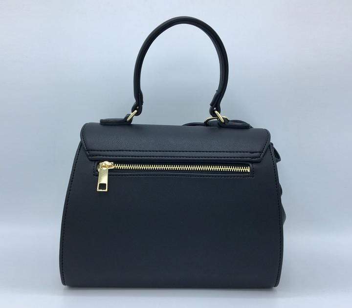 Vegan Leather Handbag for Women | Cottontail Black Crossbody Purse | Ethical Fashion Accessory for Work, Travel & Everyday Use