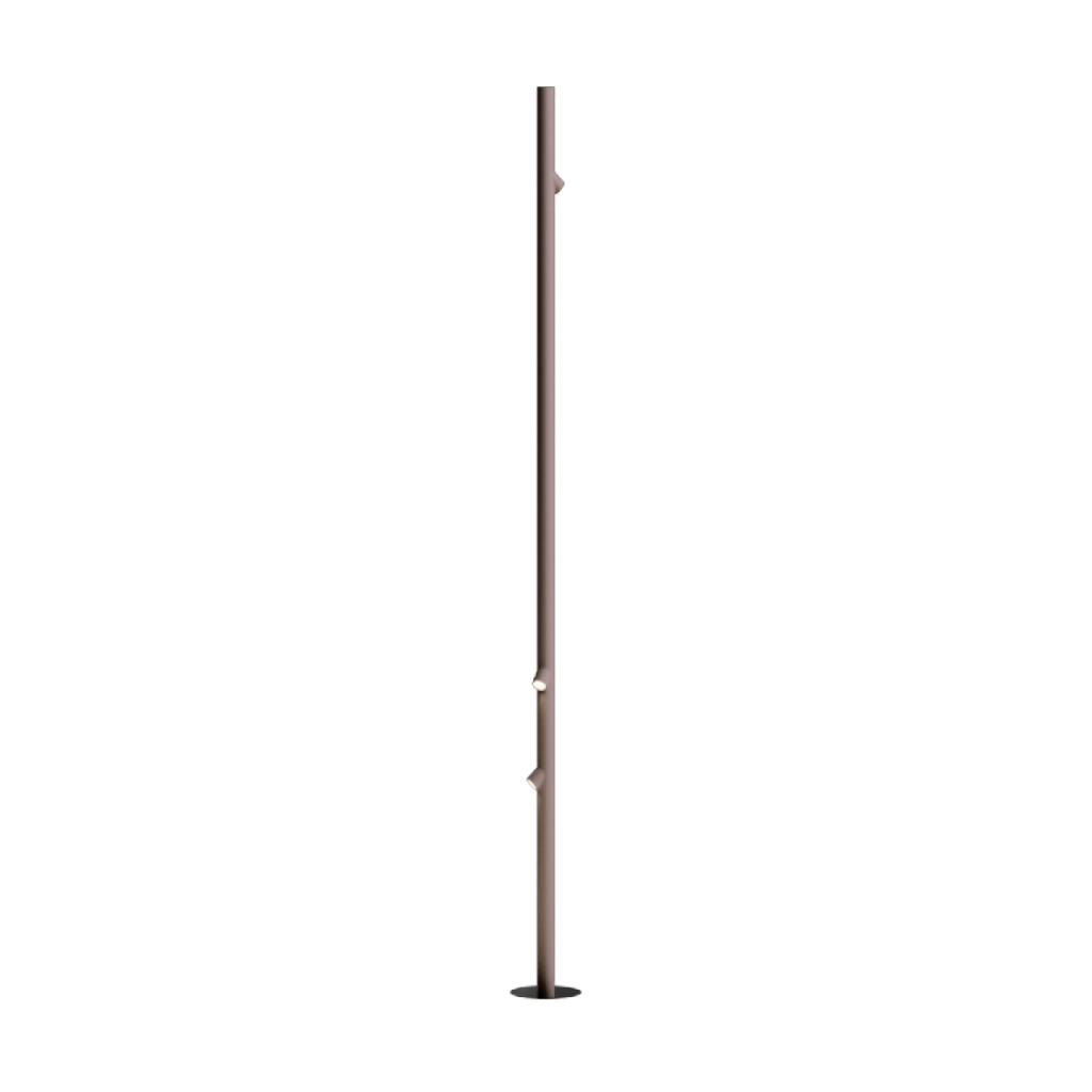 Eco-Friendly Bamboo Outdoor Lamp - Waterproof Solar Powered Garden Light for Patio, Yard, and Pathway Decor | Perfect for Backyard, Camping, and Landscape Lighting