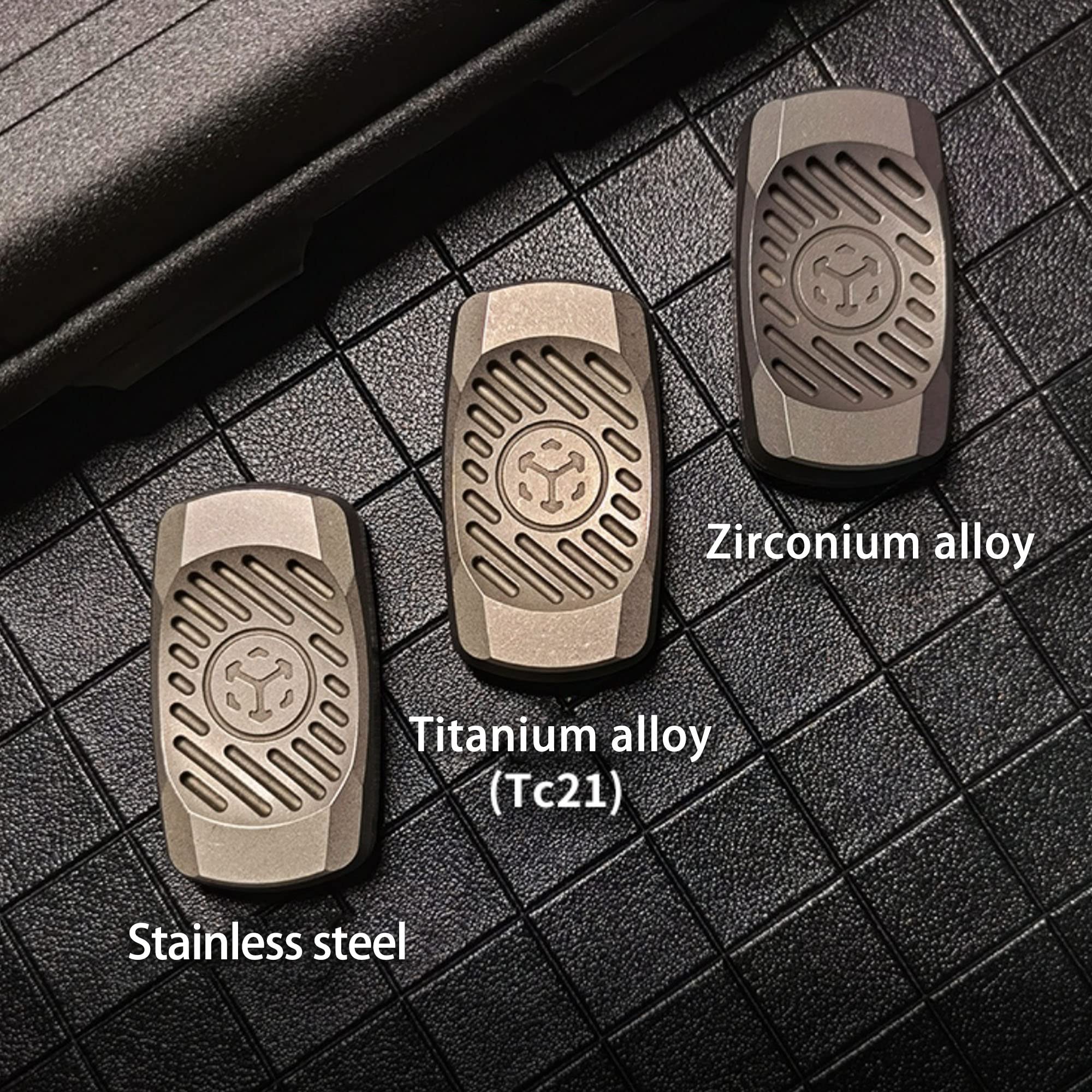 Premium Stainless Steel Infinity Fidget Slider - Stress Relief Haptic Coin Spinner for Anxiety & Focus - EDC Gear for Office, Travel & ADHD Sensory Toys