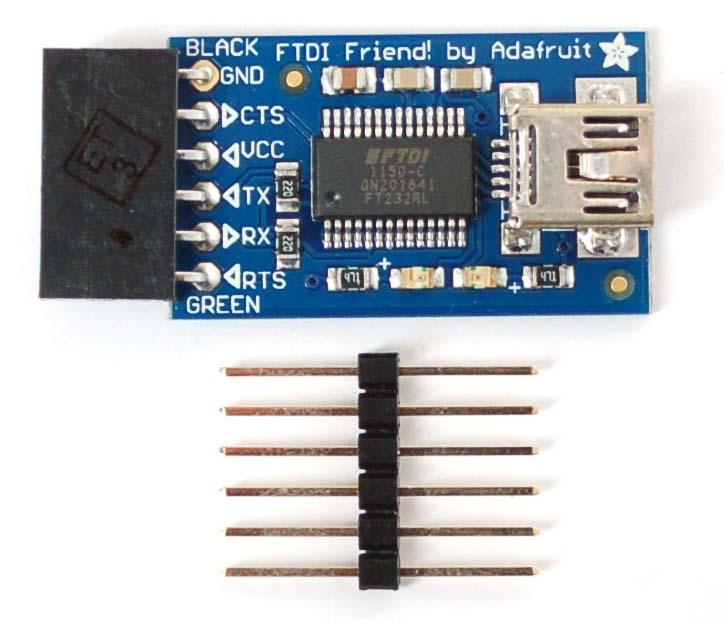 FTDI USB to Serial Breakout Board - Compact & Easy-to-Use Development Board for Arduino, Raspberry Pi - Perfect for DIY Electronics, Prototyping & Embedded Systems Projects