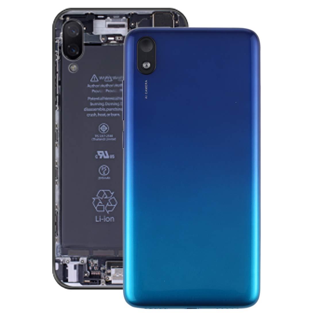 Original Battery Back Cover Replacement for Xiaomi Redmi 7A - Durable Phone Case with Perfect Fit - Ideal for Daily Use, Travel & Outdoor Protection