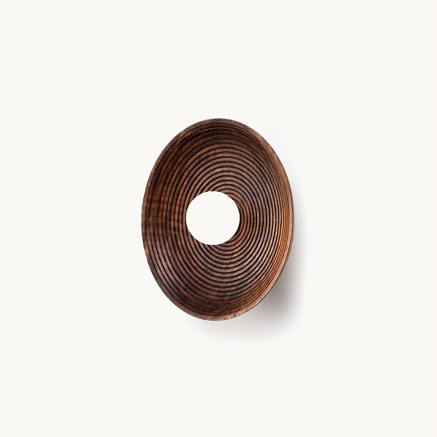 Modern Contour Wooden Wall Sconce - Handcrafted Wooden Light Fixture for Bedroom, Living Room & Hallway Decor - Rustic Home Lighting Solution