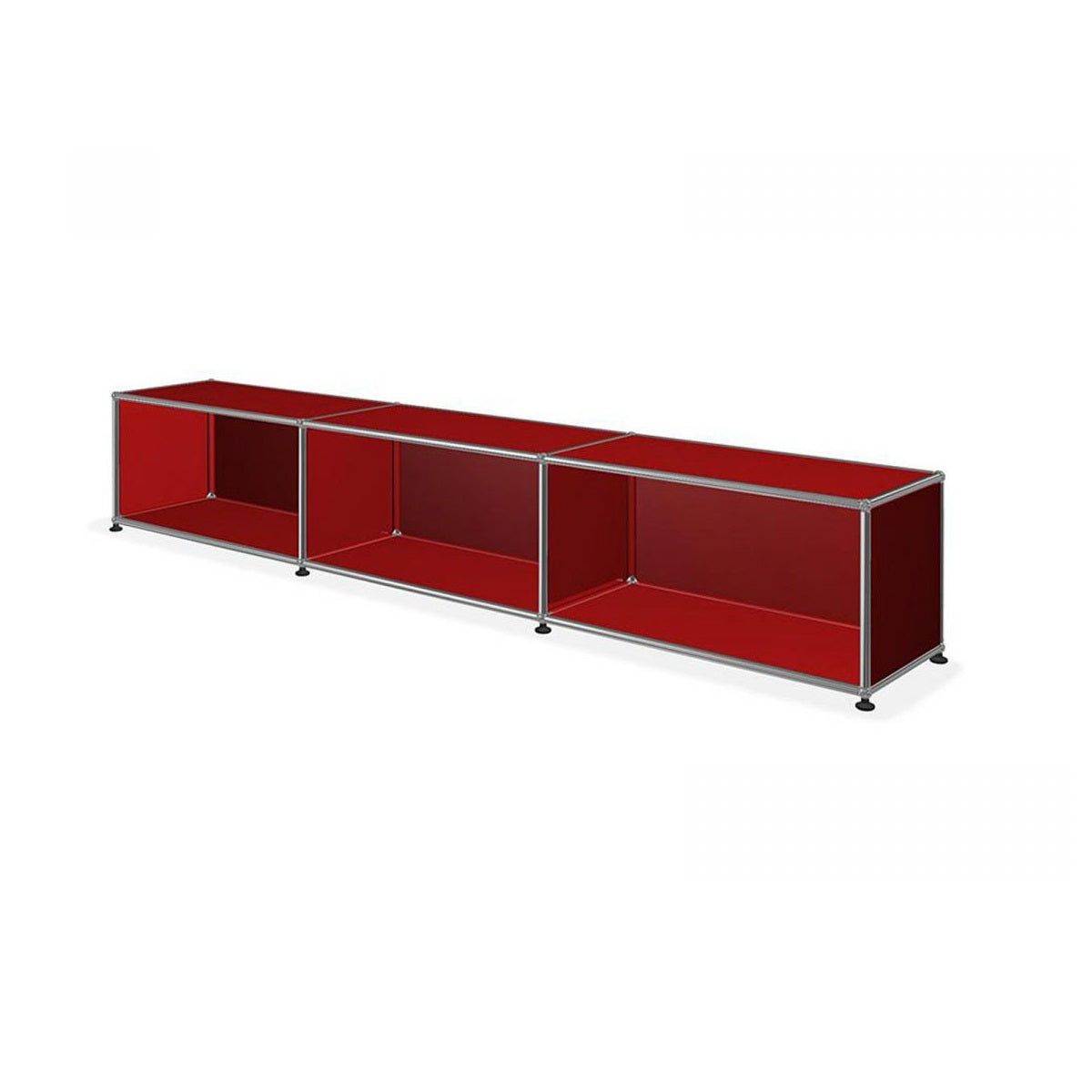 Haller Low Sideboard L Open - Modern Wooden TV Stand with Storage for Living Room, Bedroom & Office - Perfect for Organizing Electronics, Books & Decor