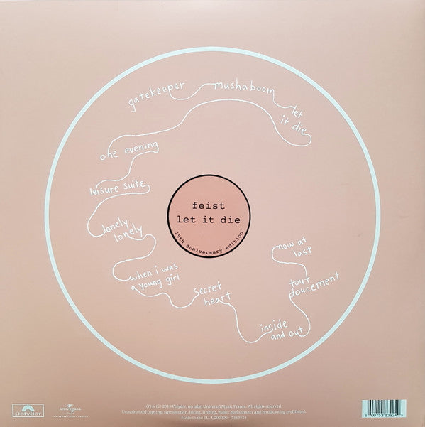 Feist - Let It Die Limited Edition Vinyl LP Album (Remastered, Special Edition, Clear) - Near Mint (NM/M) - Perfect for Vinyl Collectors & Indie Music Lovers