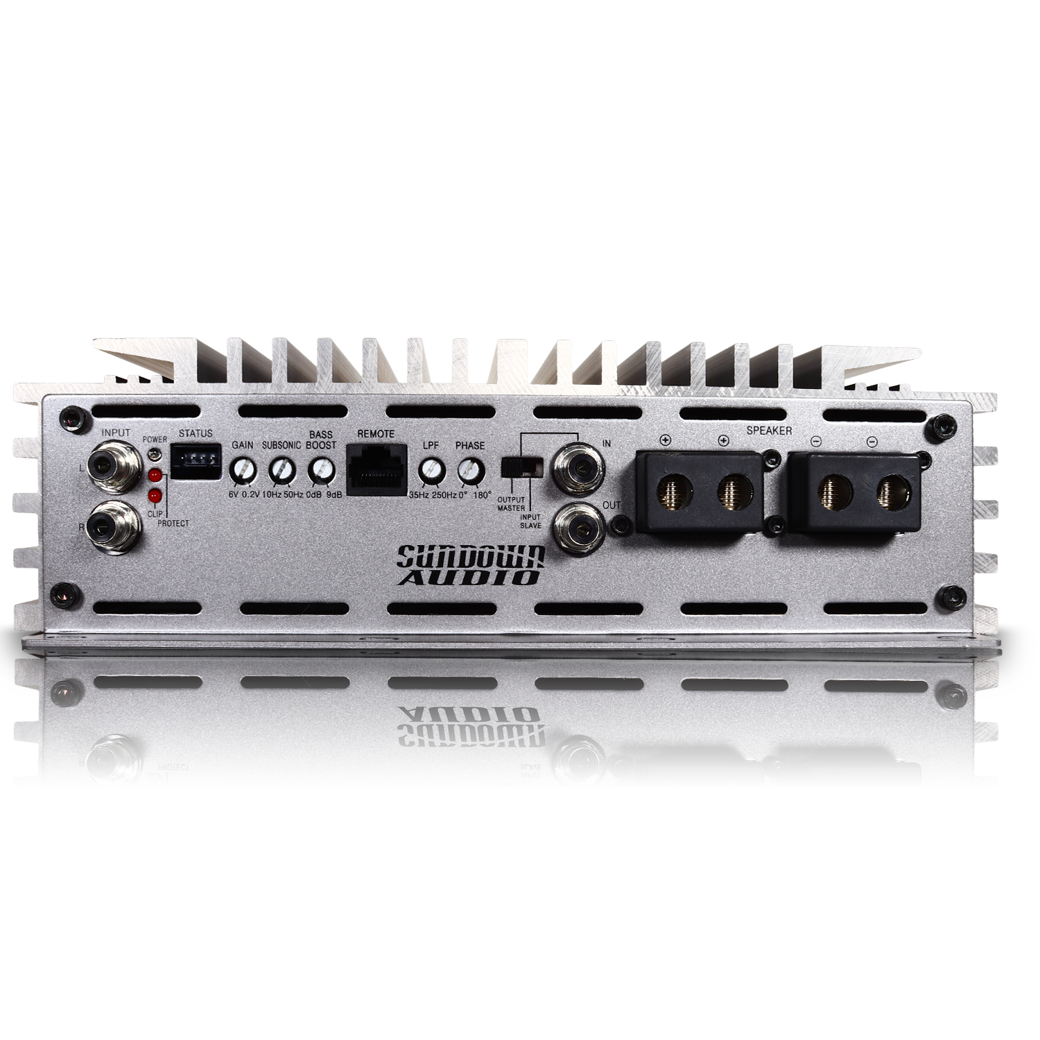 Sundown Audio SALT 6 Car Amplifier - 6000W Max Power, 1 Ohm Stable, High Performance Mono Block Amp for Car Audio Systems | Perfect for Bass Enthusiasts & Competition Vehicles
