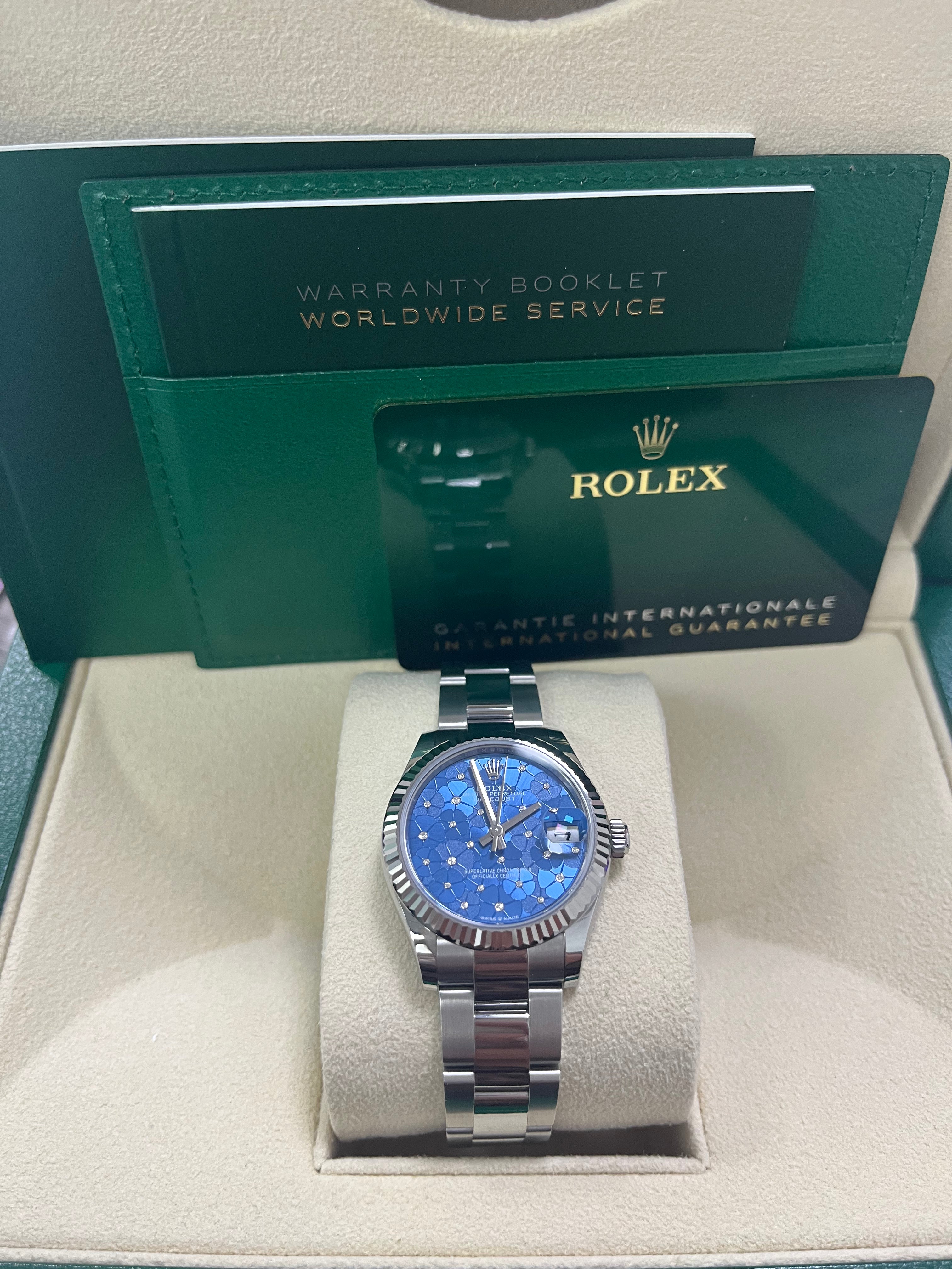 Rolex Datejust 31mm Watch 2022 New Model - Oystersteel & White Gold Oyster Bracelet (Ref 278274) | Luxury Women's Watch for Business, Parties & Special Occasions