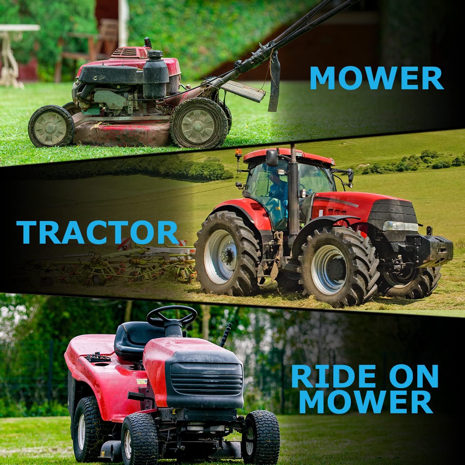 Mighty Max ML-U1-CCAHR 12V 320CCA Replacement Battery for Gilson Rear Engine Tractor Mower - Powers Lawn Tractors, Riding Mowers & Outdoor Power Equipment