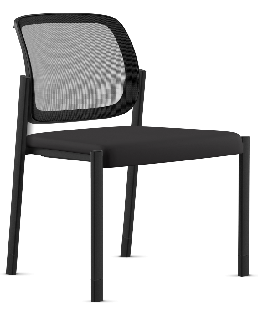 9 to 5 LINK Guest Chair (1410) - Ergonomic Office Visitor Chair with Padded Seat & Back - Perfect for Reception, Conference Rooms & Home Offices