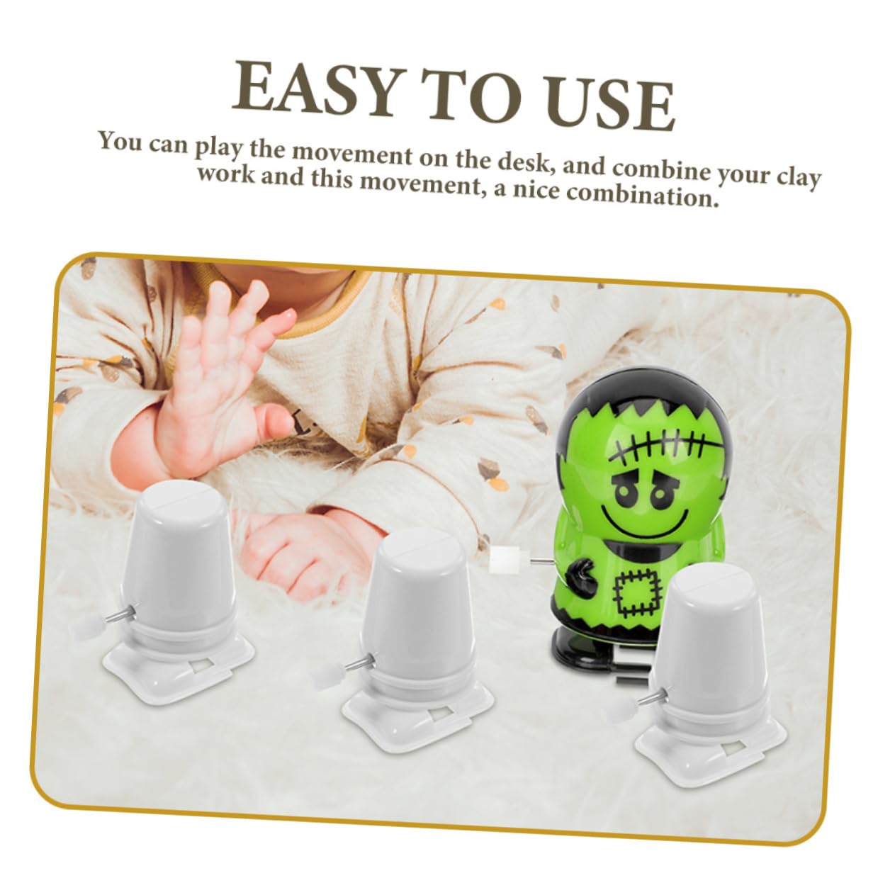 10pcs DIY Walking Robot Toy Parts - STEM Educational Mechanical Kit for Kids, Boys & Girls - Creative Clockwork Mechanism for Science Projects & Playtime Fun
