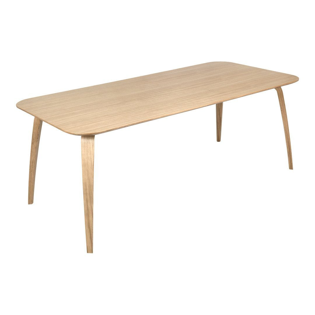 Gubi Modern Rectangular Dining Table - Stylish & Durable for Home, Restaurant & Office Use