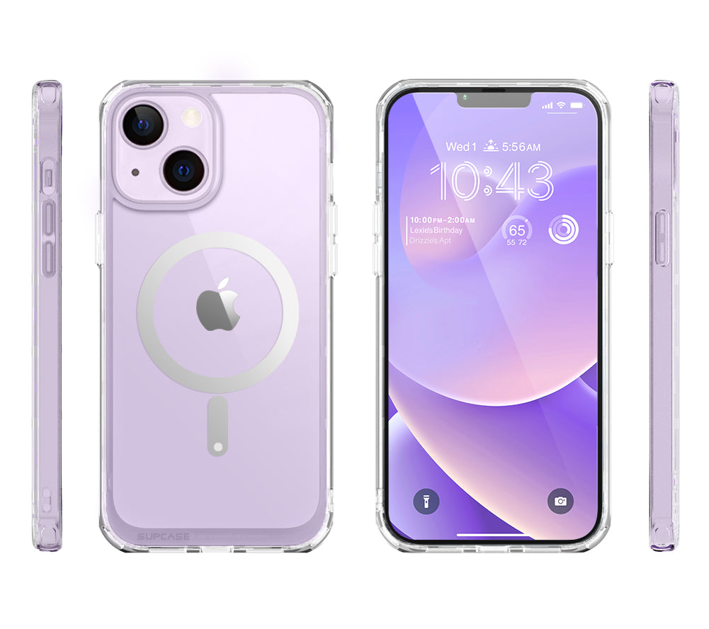 iPhone 14 Plus Case 6.7 Inch - Unicorn Beetle MAG Slim Clear Protective Cover with MagSafe Compatibility | Shockproof & Scratch Resistant | Perfect for Daily Use, Travel & Outdoor Activities