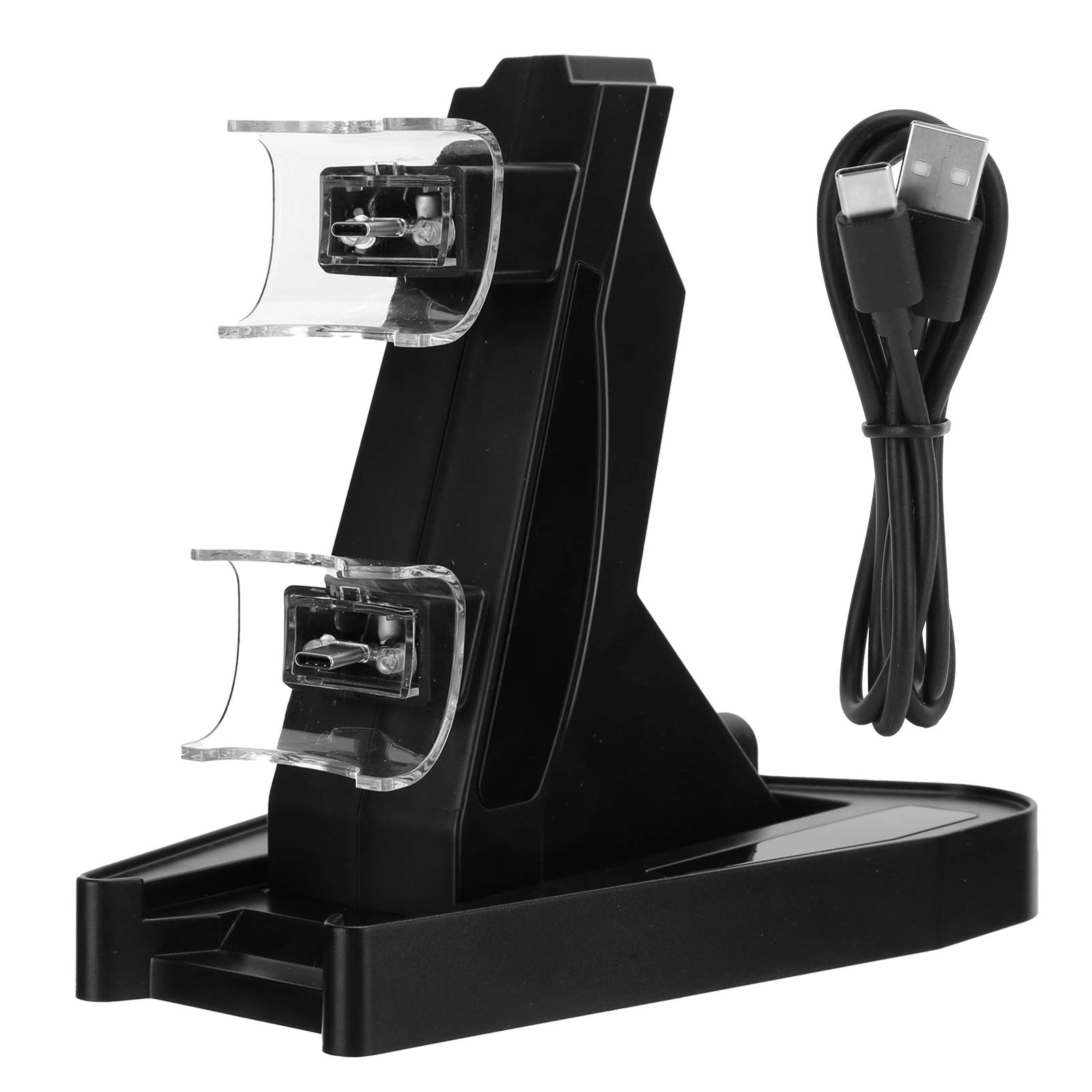 PS5 Controller Charger Dock - Fast 2-4H Charge, 80cm Cable for Gaming Setup