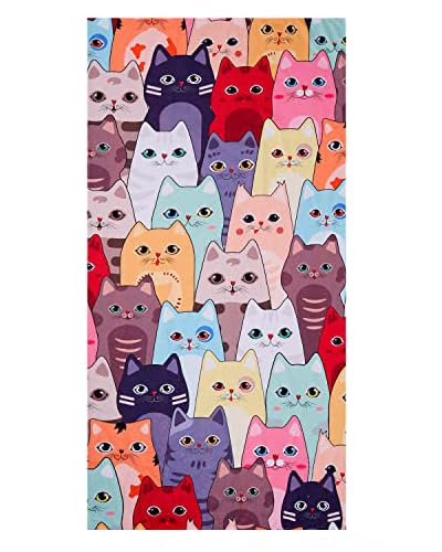 Cat Beach Towel