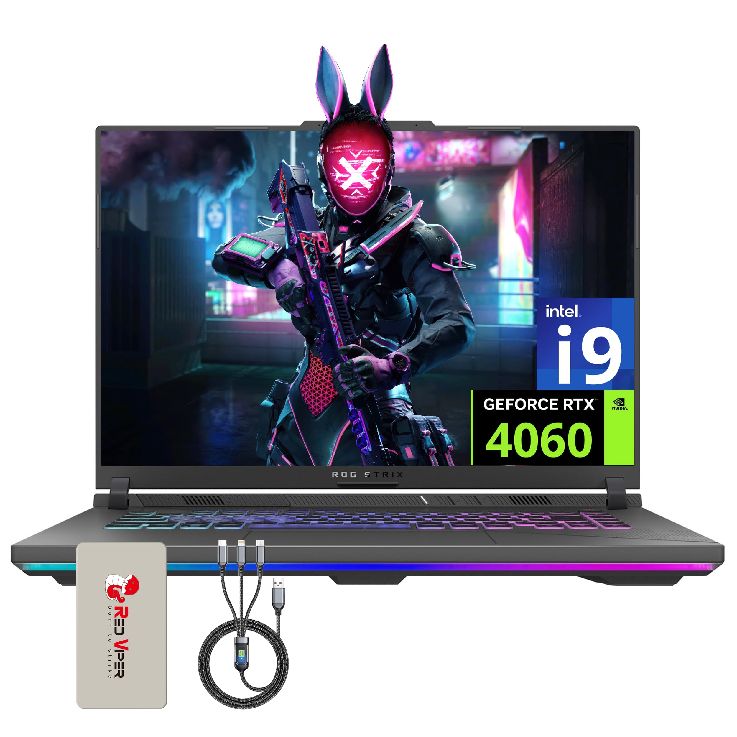 ASUS ROG Strix G16 Gaming Laptop - i9, RTX 4060, 64GB RAM for Pro Gaming