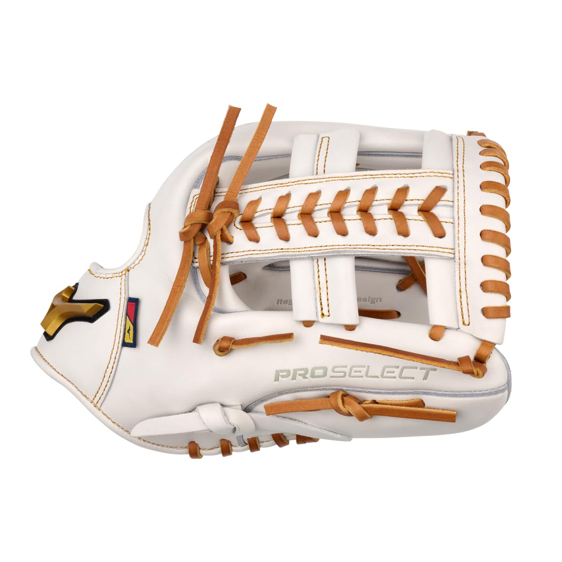 Mizuno Pro Select FP Softball Mitt - Premium Leather Infield Glove for Adults, Ambidextrous Design (2025 Model) | Perfect for Fastpitch Softball Games & Training Sessions