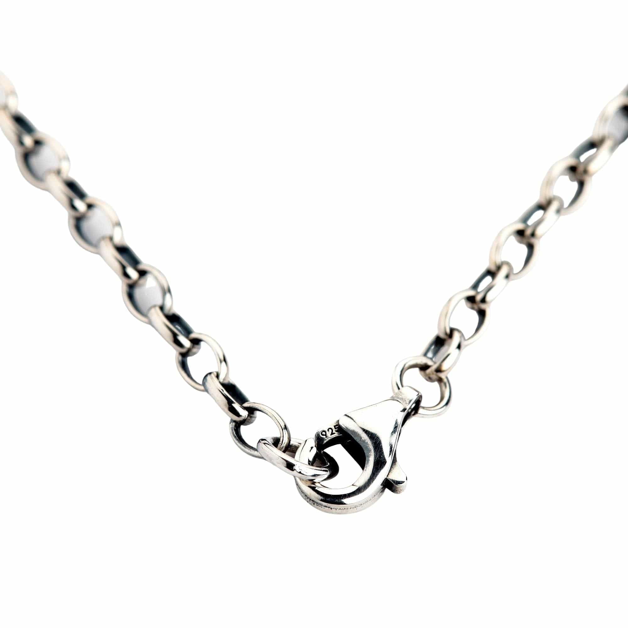 2mm Loop Chain 925 Sterling Silver Necklace for Women - Dainty & Elegant Jewelry for Everyday Wear, Layering, and Gifts