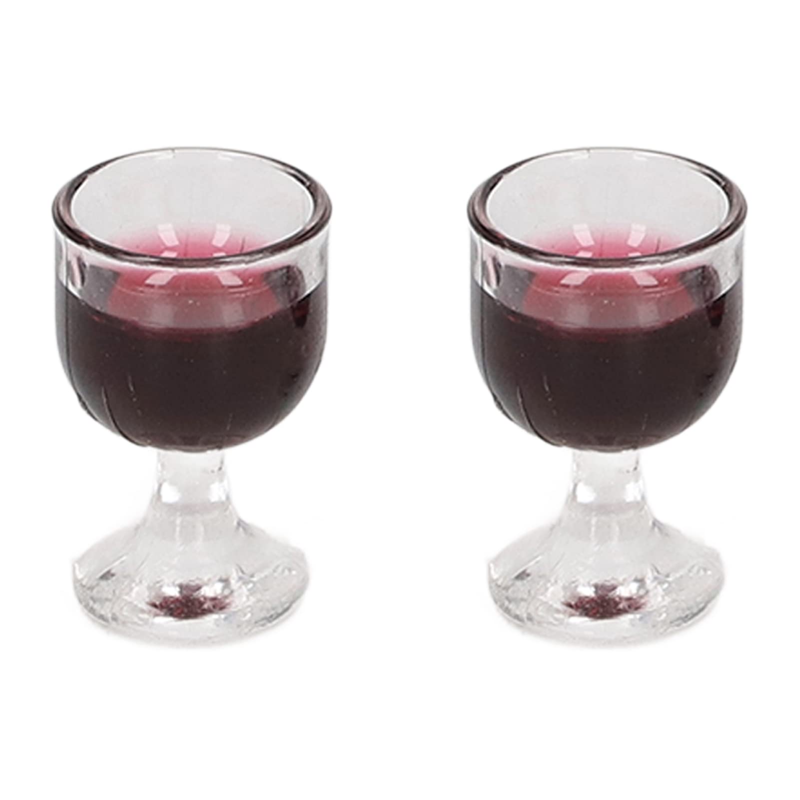 Miniature Red Wine Bottle Set for Dollhouse - 12 Piece Simulated Glass Red Wine Bottles with Corkscrew - Perfect for Dollhouse Decor, Mini Bars, and Collectible Displays