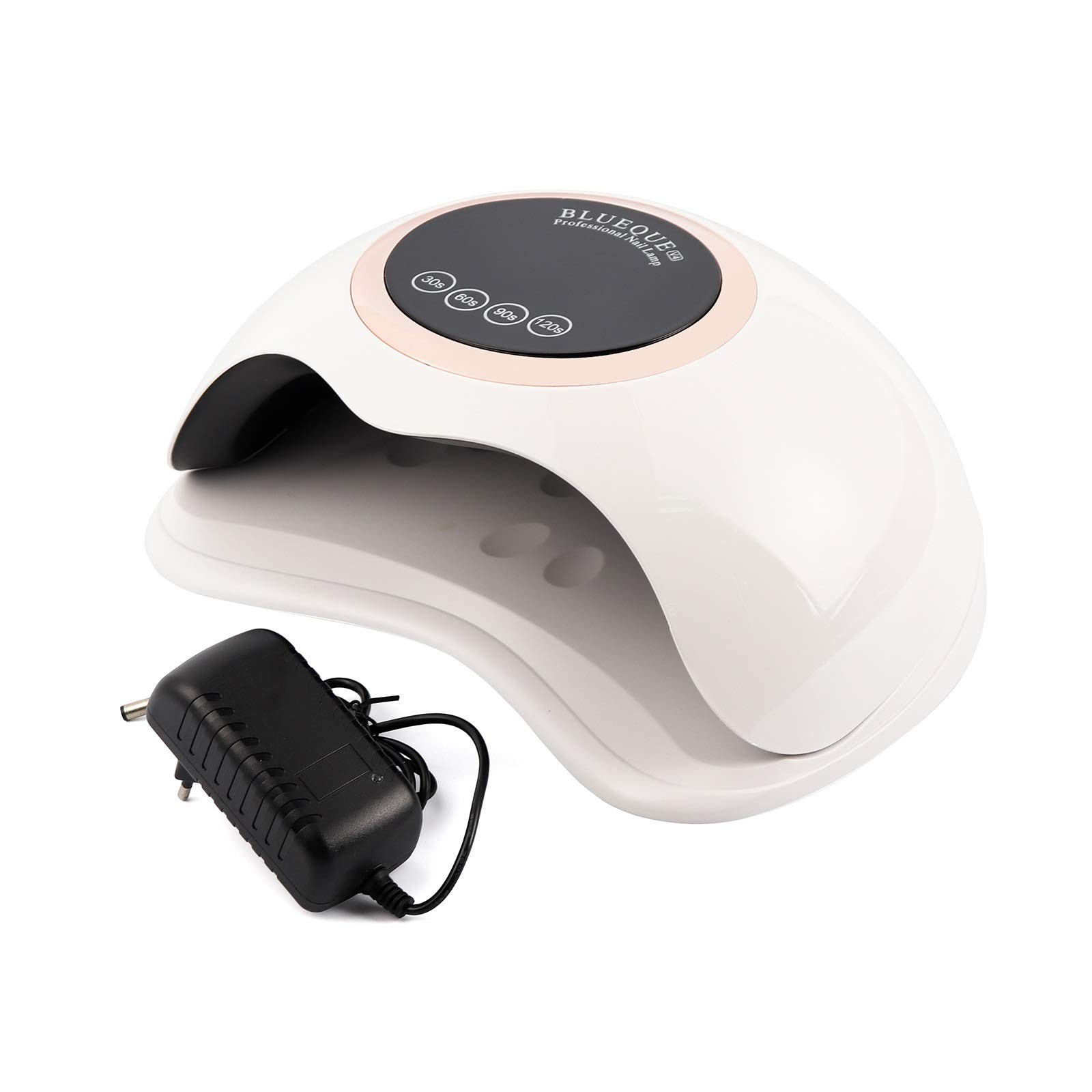 2021 New 180W UV LED Nail Dryer Lamp with Cooling Fan - Fast Curing for Gel & All Nail Polish - Professional Nail Art Tool - Perfect Gift for Women & Girls - Home Salon & Nail Care Essential
