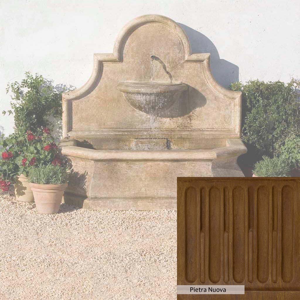 Campania International Andalusia Wall Fountain - Outdoor Garden Decor, Spanish-Inspired Water Feature for Patio, Yard & Landscape Design
