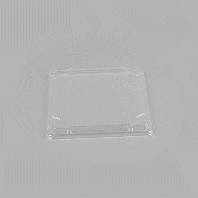 Bento Tek Square Clear Plastic Lids - 100 Pack for 18 oz Bento Boxes | Airtight Food Storage | Perfect for Meal Prep, School Lunches & Office Snacks