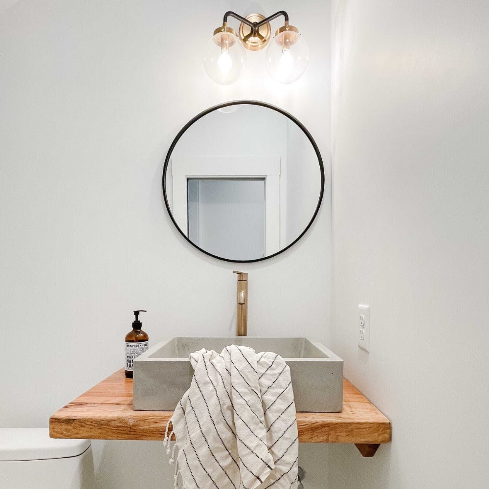 Eagan Vanity Makeup Dressing Table with Mirror - Modern Bedroom & Bathroom Vanity Set for Women, Perfect for Makeup, Skincare, and Hair Styling