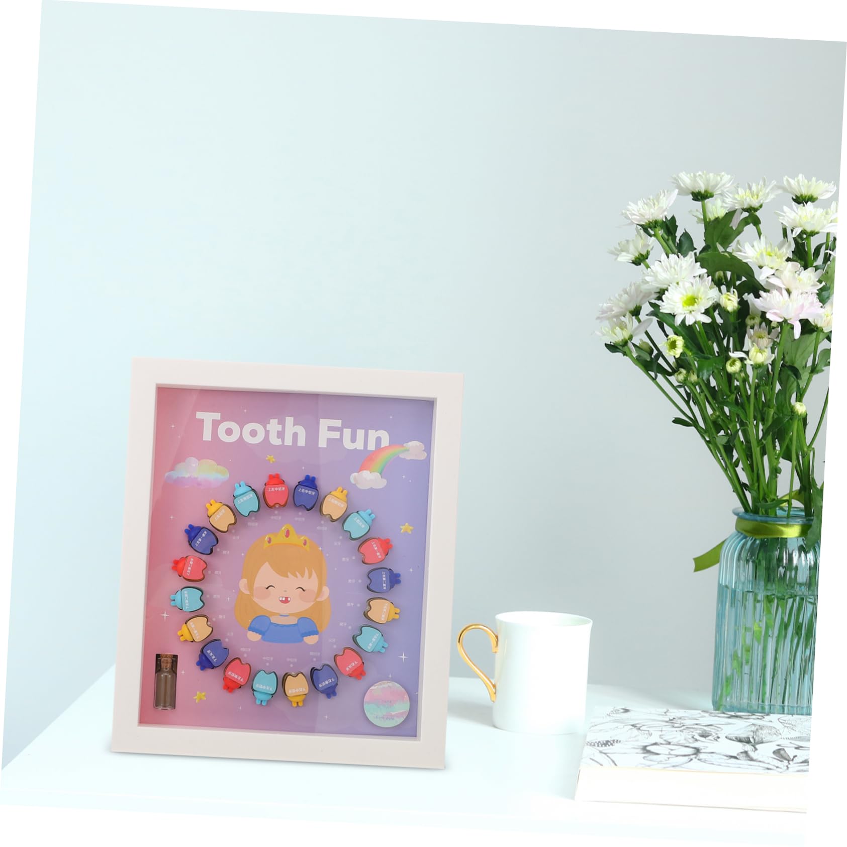 BIUDECO Teeth Storage Box Set - Organizer for Baby Teeth, Fetal Hair & Keepsakes | Durable Tooth Holder for Kids, Secure Container for First Tooth & Milestone Memories | Perfect for Baby Shower Gifts & Childhood Memorabilia Organization