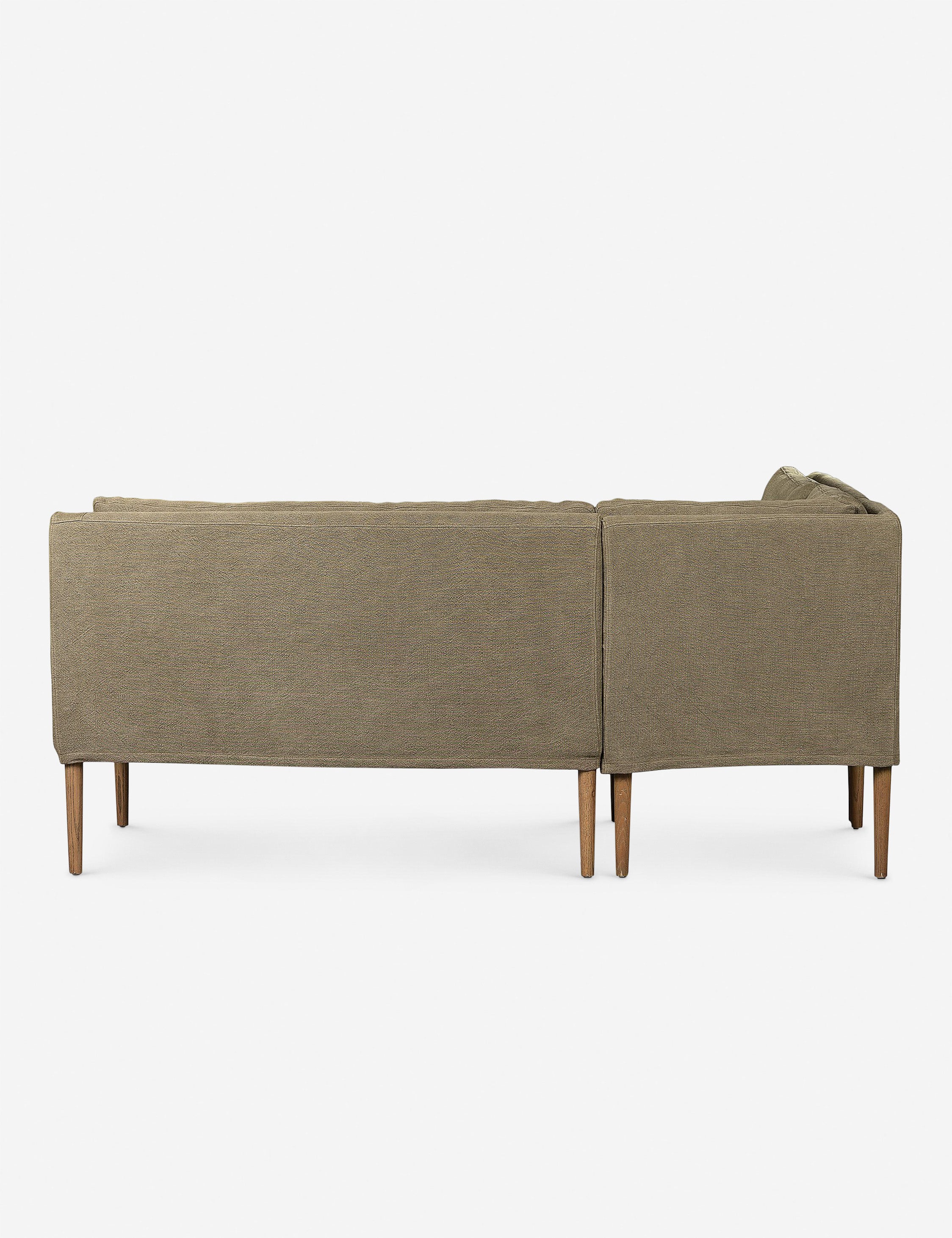 Aurelia Dining Banquette by Amber Lewis x Four Hands - Modern Upholstered Bench for Dining Room, Kitchen Nook & Entryway - Perfect for Small Space Seating and Stylish Home Decor